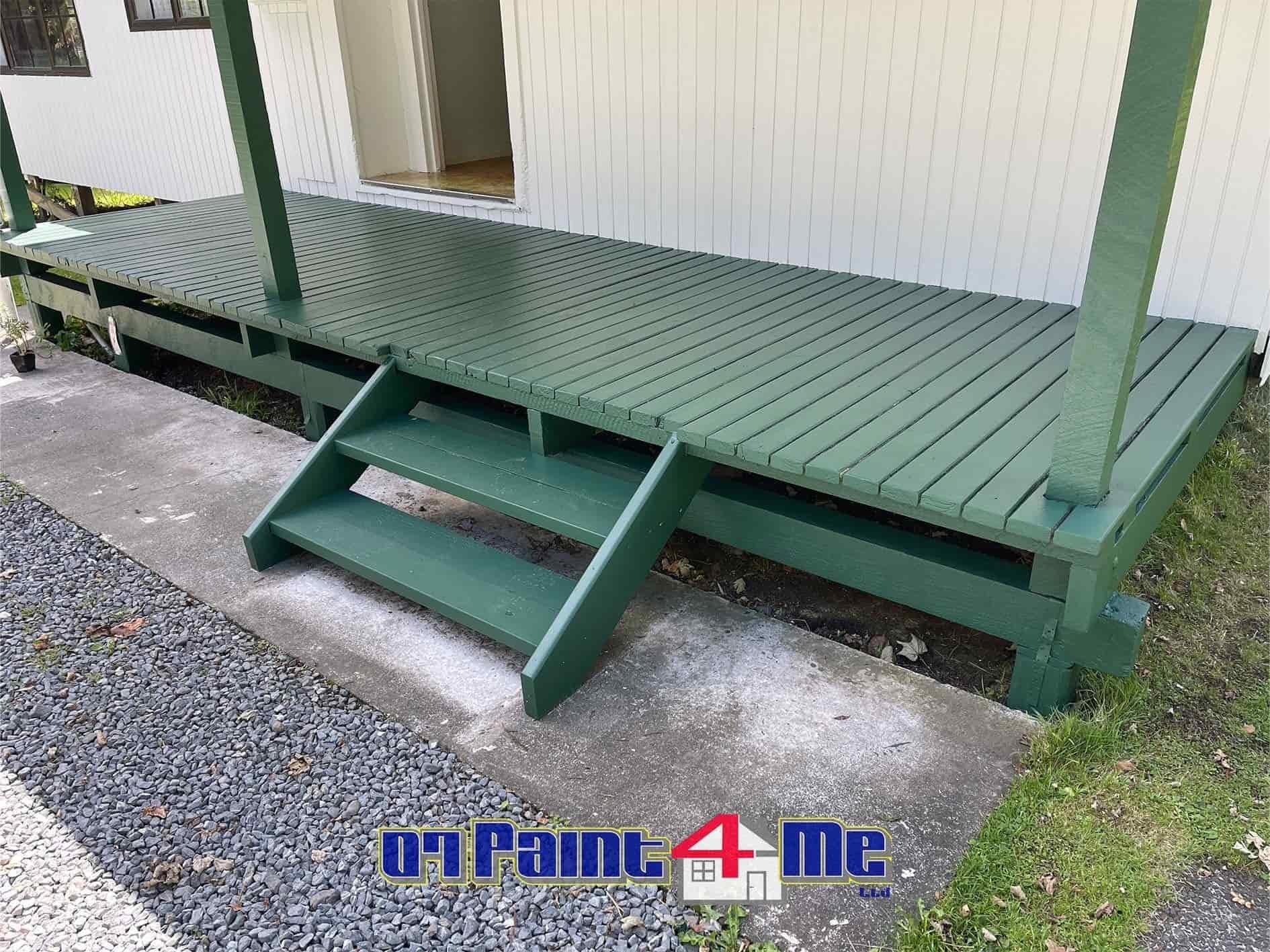Deck painting Waikato