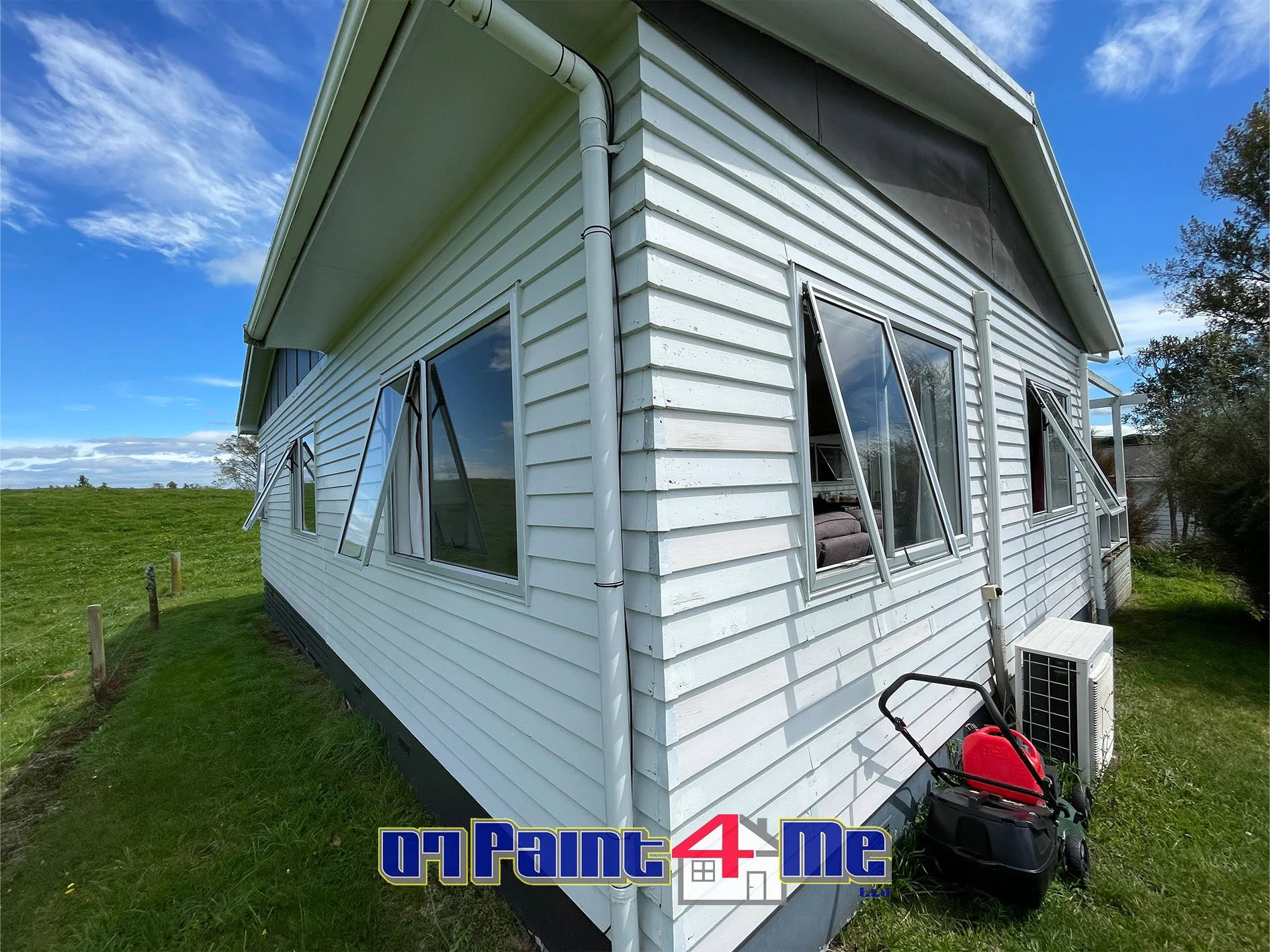 Farmhouse Exterior Painting Tokoroa Before Shot  2
