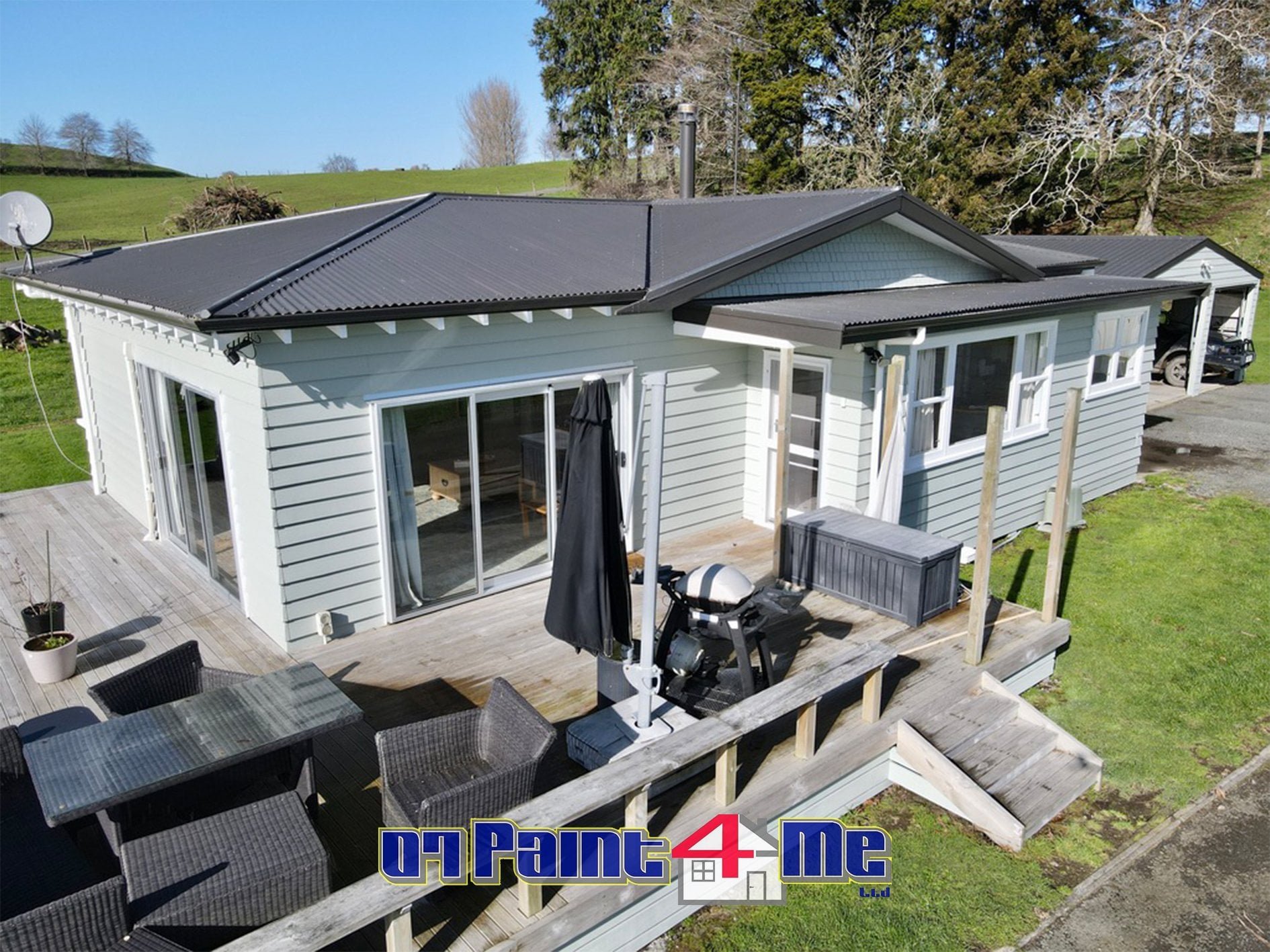 Farmhouse Exterior Painting Tokoroa After Shot 2
