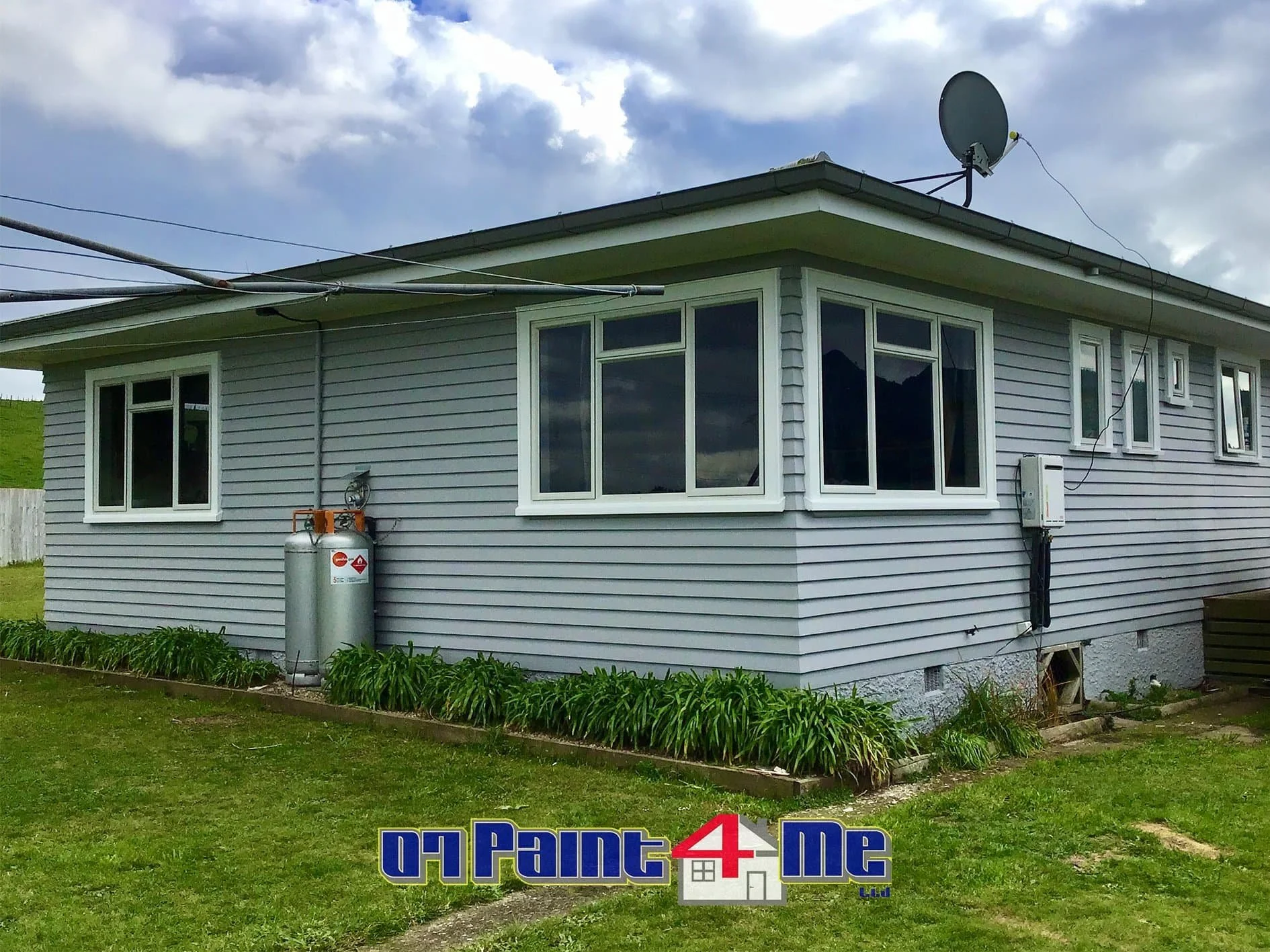 Farmhouse Exterior Painting Pukeatua After Shot 
