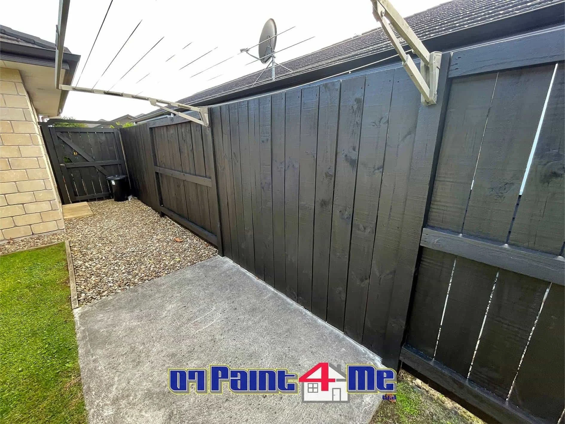 Fence Painting Cambridge After Shot