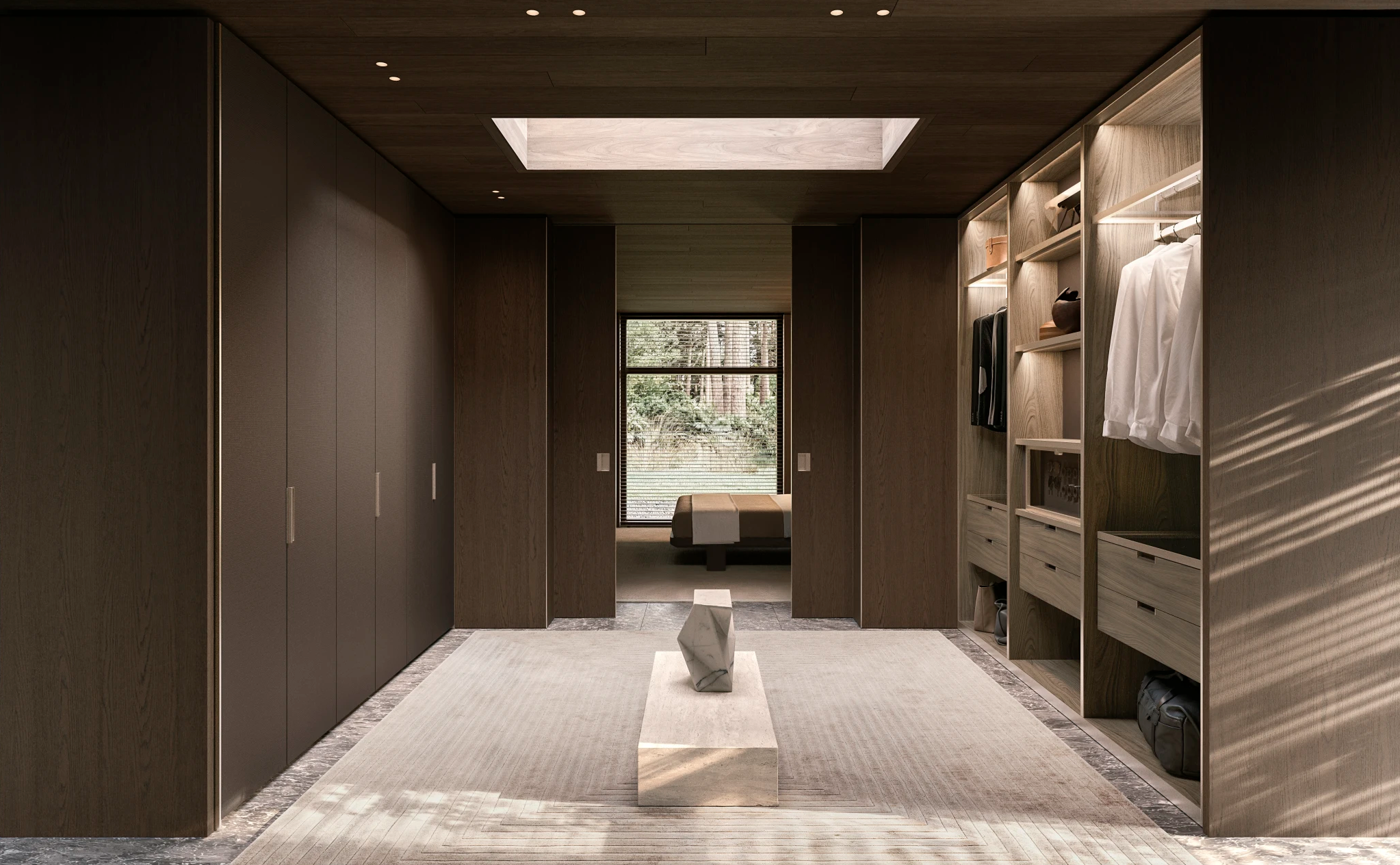 Luxe maatwerk inloopkast van Molteni&C - Studio SVH