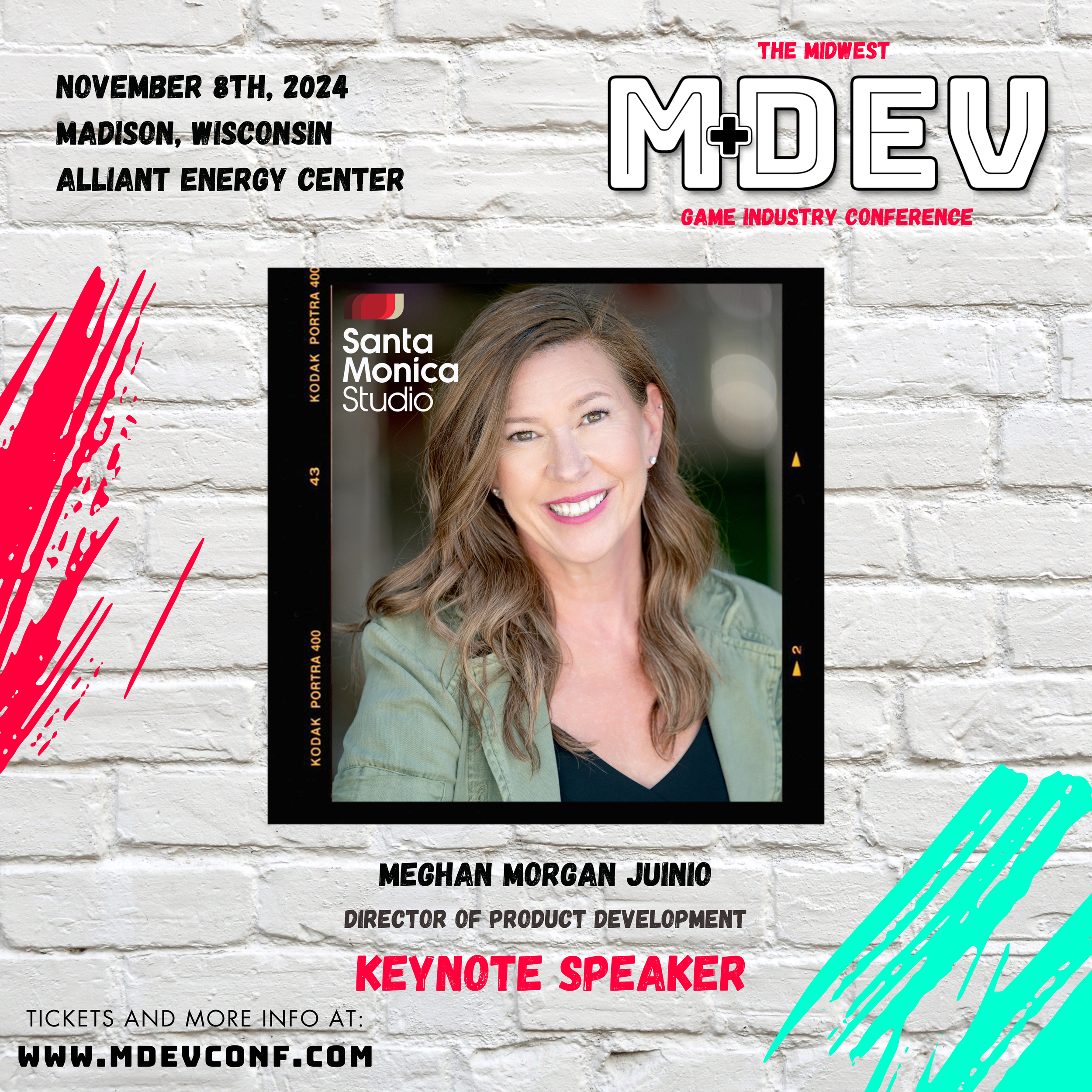 Santa Monica Studio’s Meghan Morgan Juinio to Headline MDEV — Wisconsin ...