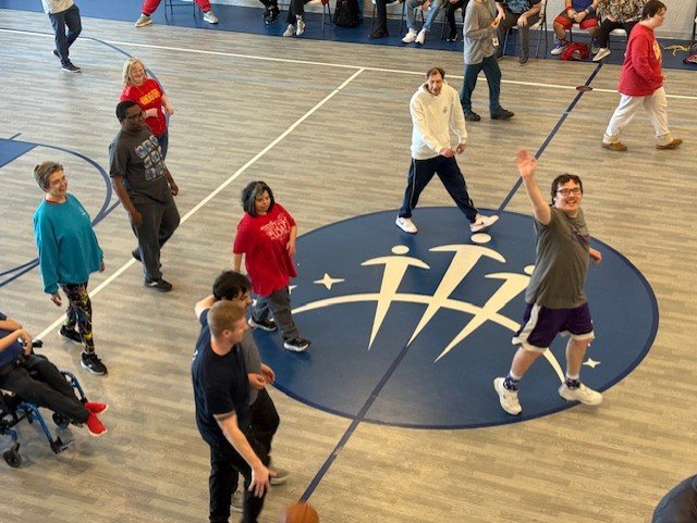 Client vs. Staff Basketball Game