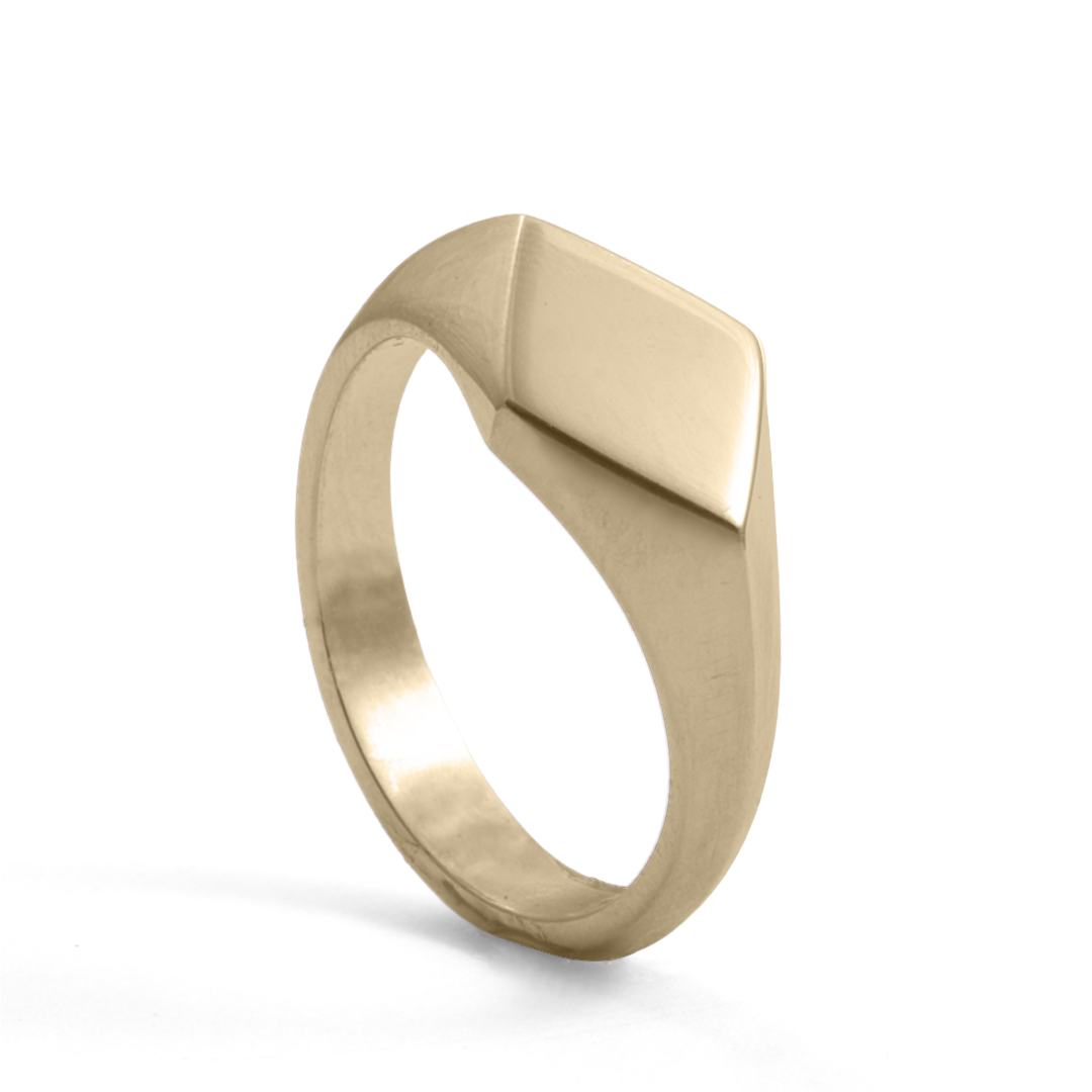 Faceted band ring A simple curved silver band ring , finished with a seemingly infinite shell of asymmetrical facets. The Raphael ring is a ‘made to order product’ View our full (2).png