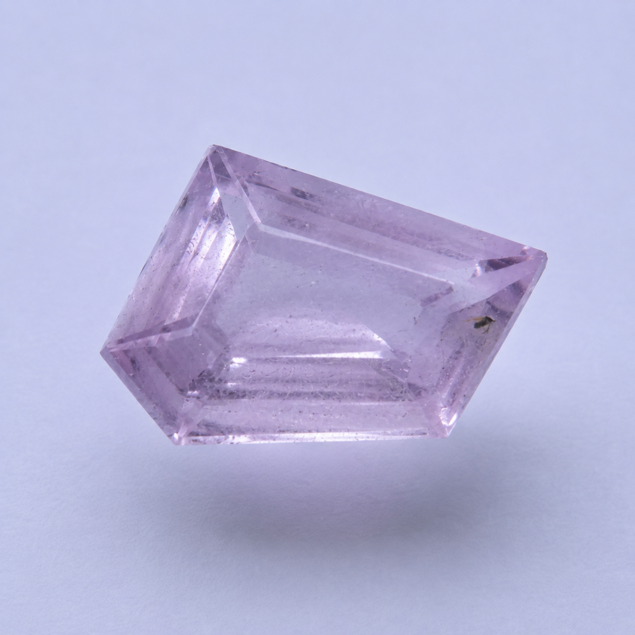 Light Pink 6.6mm x 4.6mm could be slightly cloudy.
