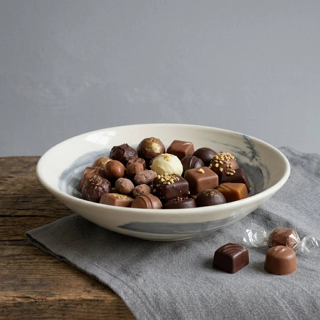 porcelain 'mist' dish
