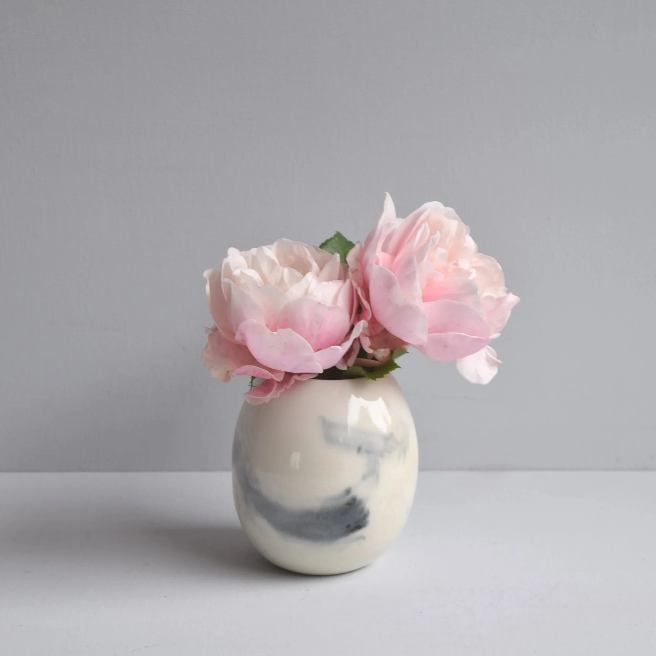 small porcelain vase
