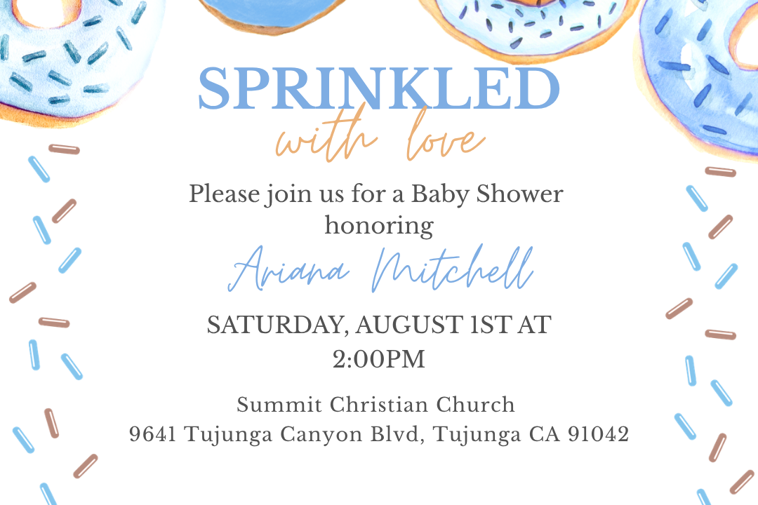 Pastor Matthew &amp; Ariana’s Baby Sprinkle