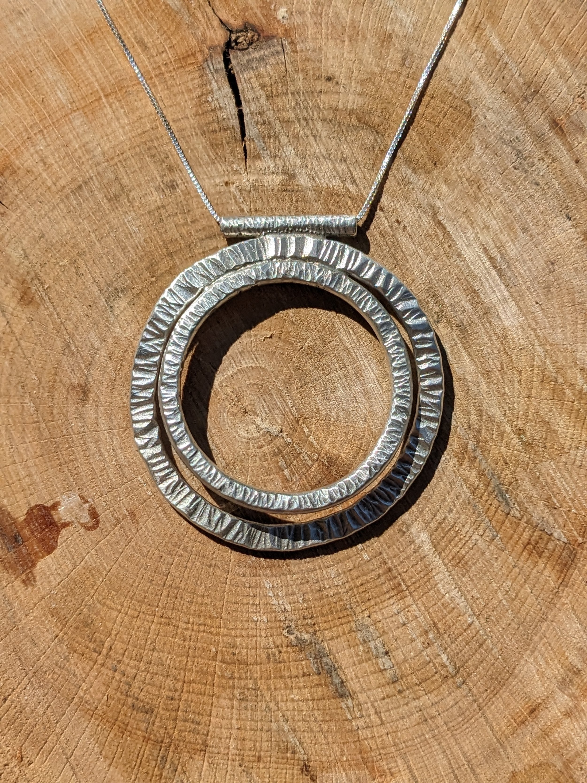 Sterling silver necklace- Mike M. Marks
