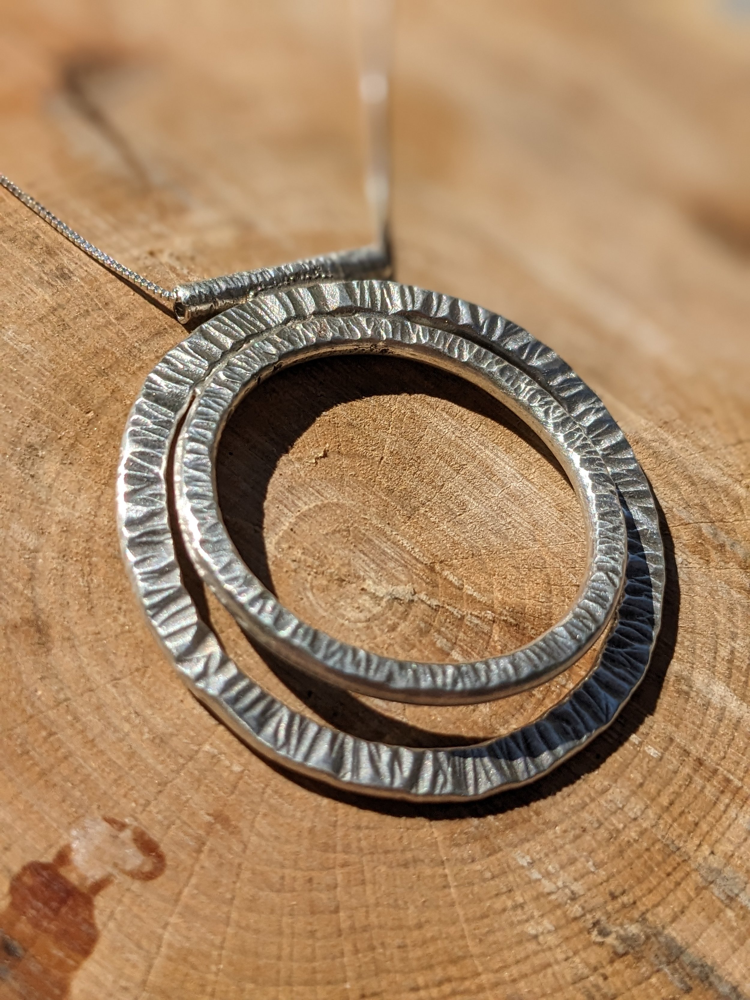 Sterling silver necklace- Mike M. Marks