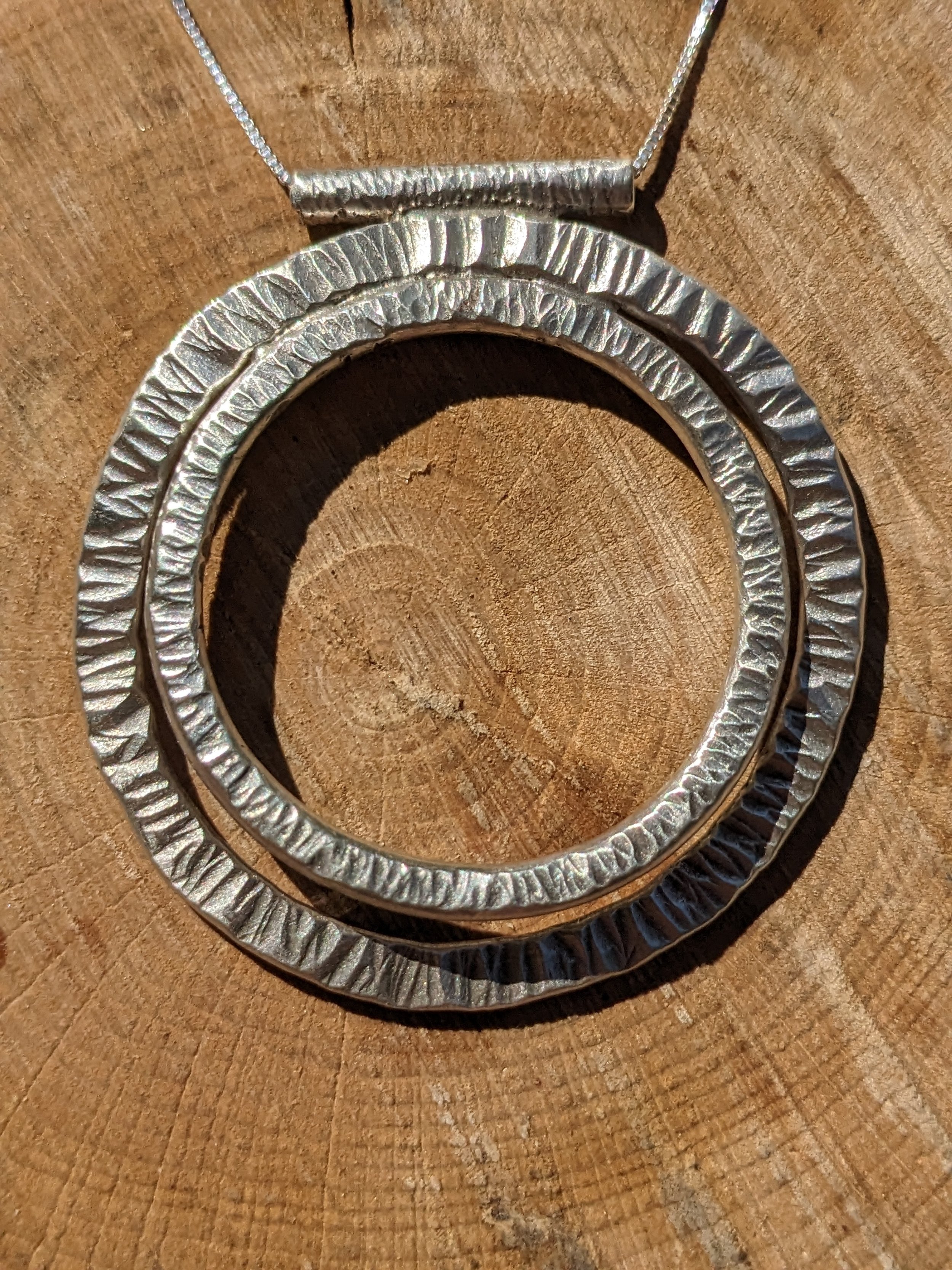 Sterling silver necklace- Mike M. Marks