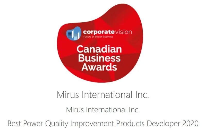 Mirus International awarded Corporate Vision Award