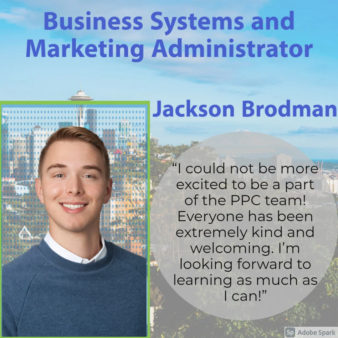 Jackson Brodman hired as Business Systems and Marketing Administrator