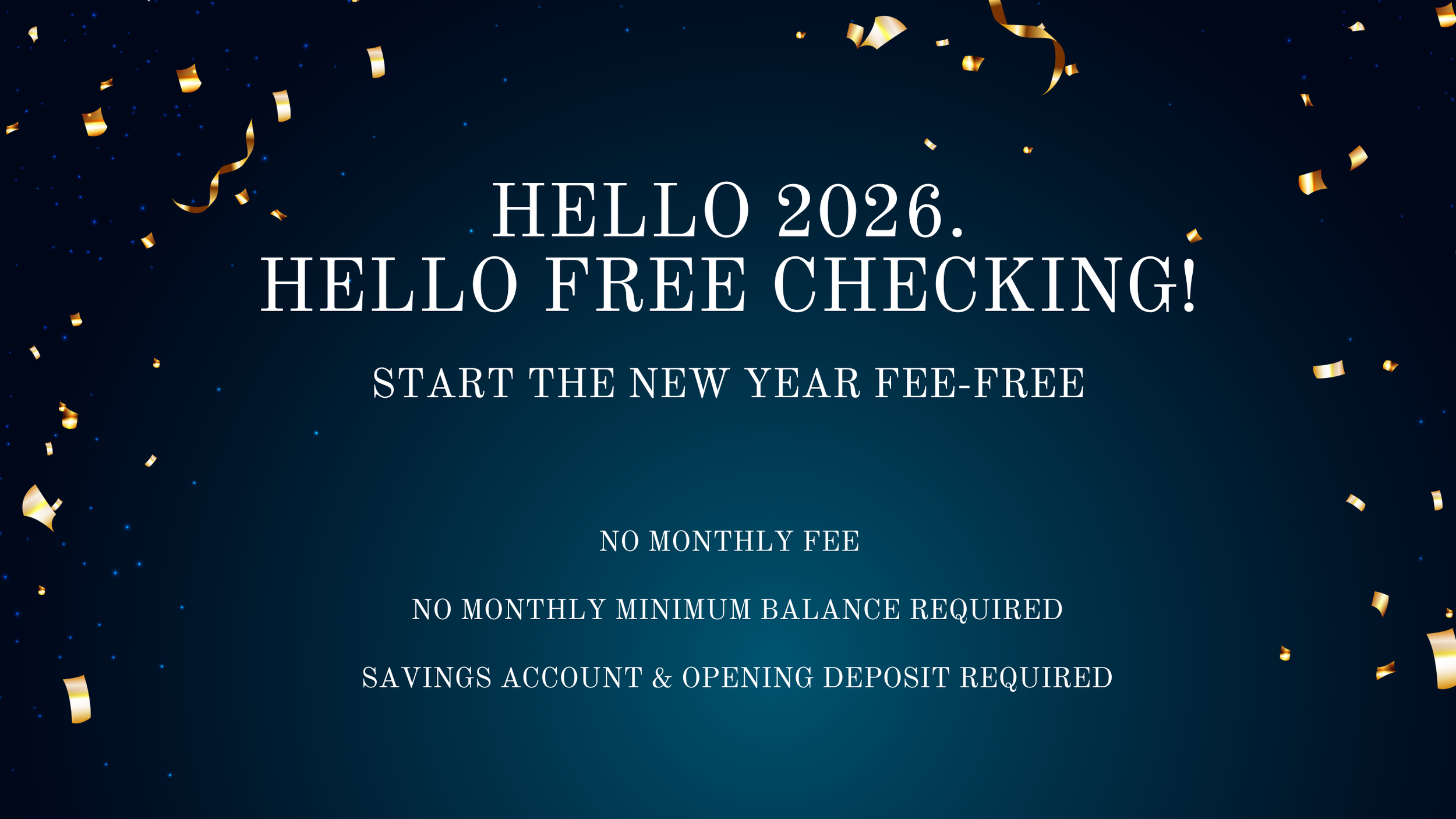Free Checking Account