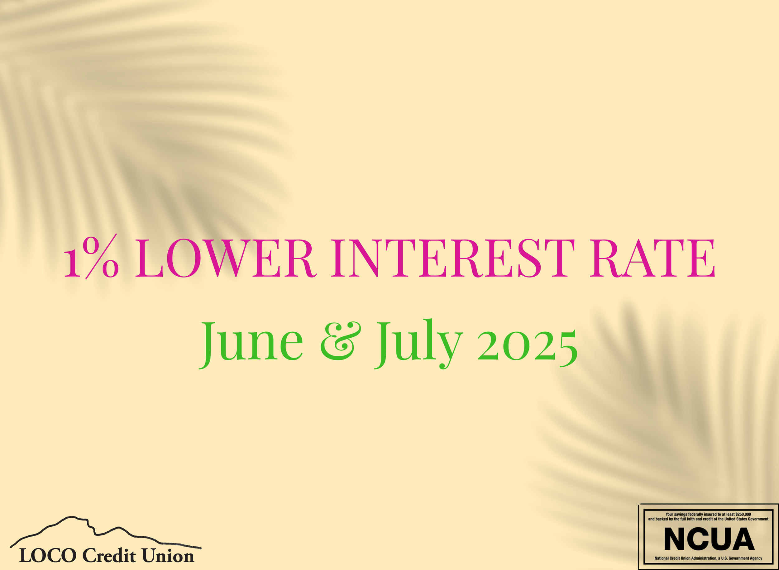 Current Promotions — LOCO Credit Union