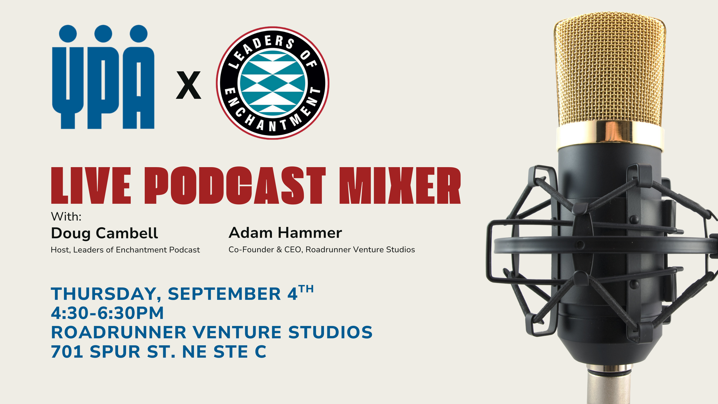 Leaders of Enchantment Podcast: Live Podcast Mixer