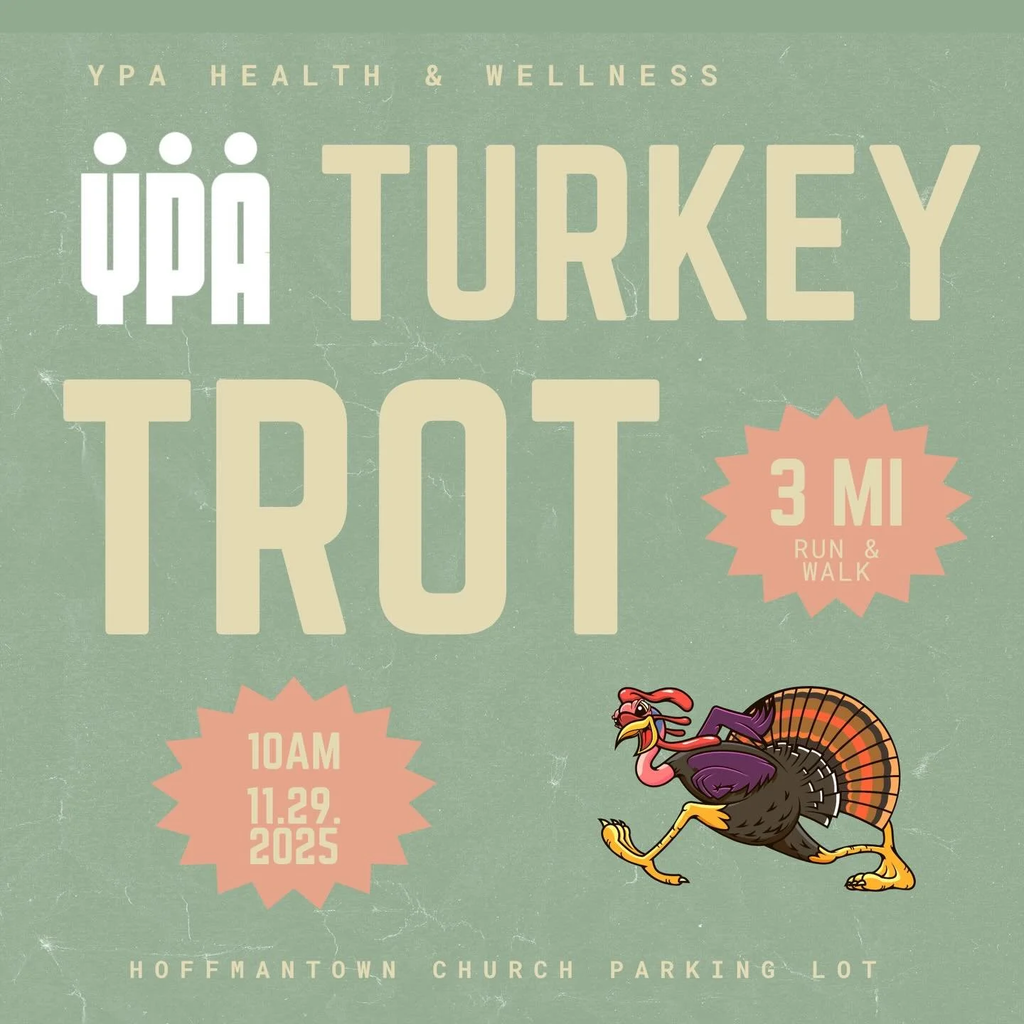 We&rsquo;re excited to kick off the very first YPA Health and Wellness event!
Join us for our Turkey Trot, a warm up run or walk around the beautiful Albuquerque Academy Perimeter Trail. One loop equals a 5k, and all paces are welcome.

📅 Saturday, 
