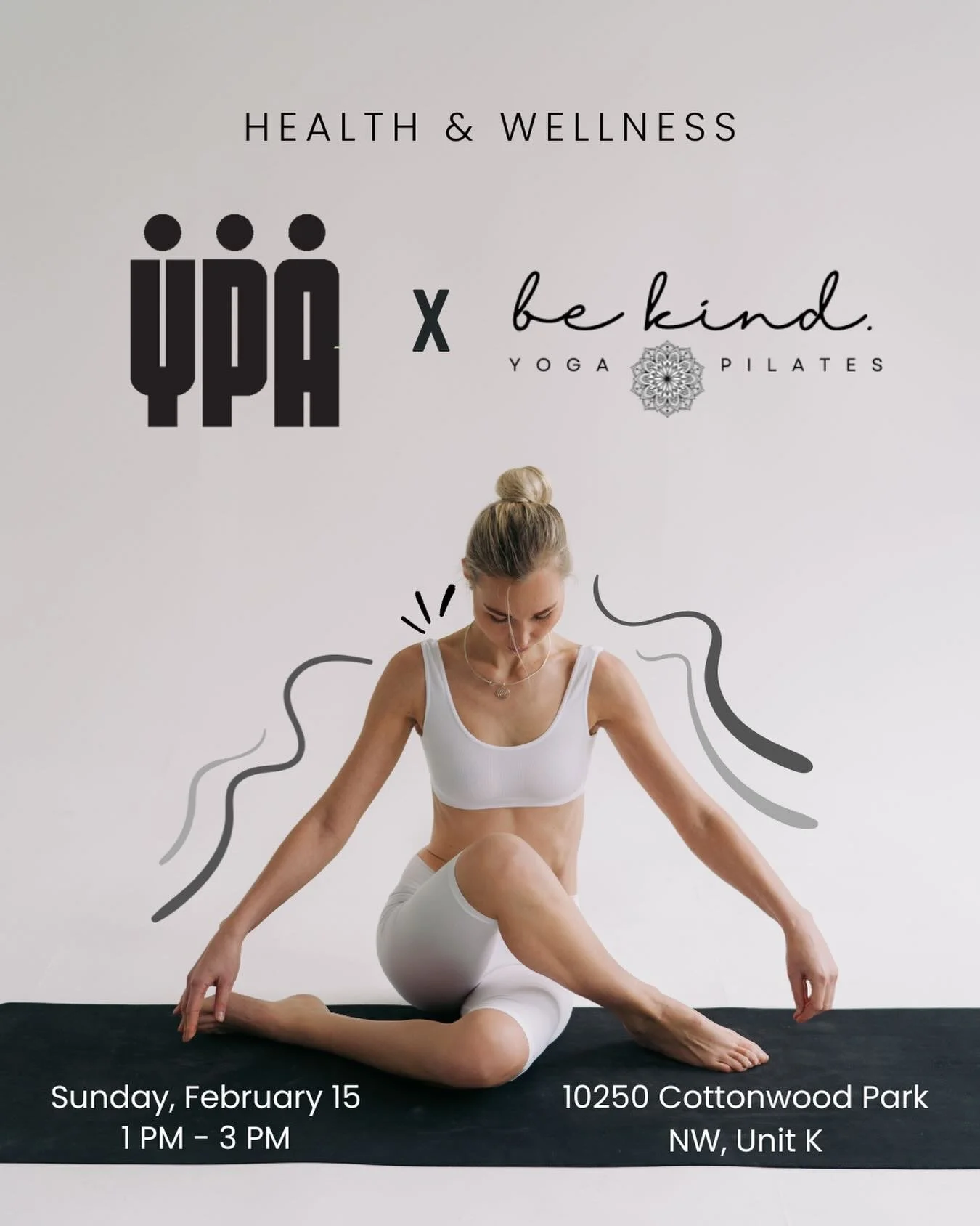 Time to stretch, reset, and take a break from the busy grind 🧘&zwj;♀️✨

Join YPA for a wellness focused afternoon at BeKind Yoga &amp; Pilates where we will enjoy a guided yoga session designed to help young professionals recharge both mentally and 
