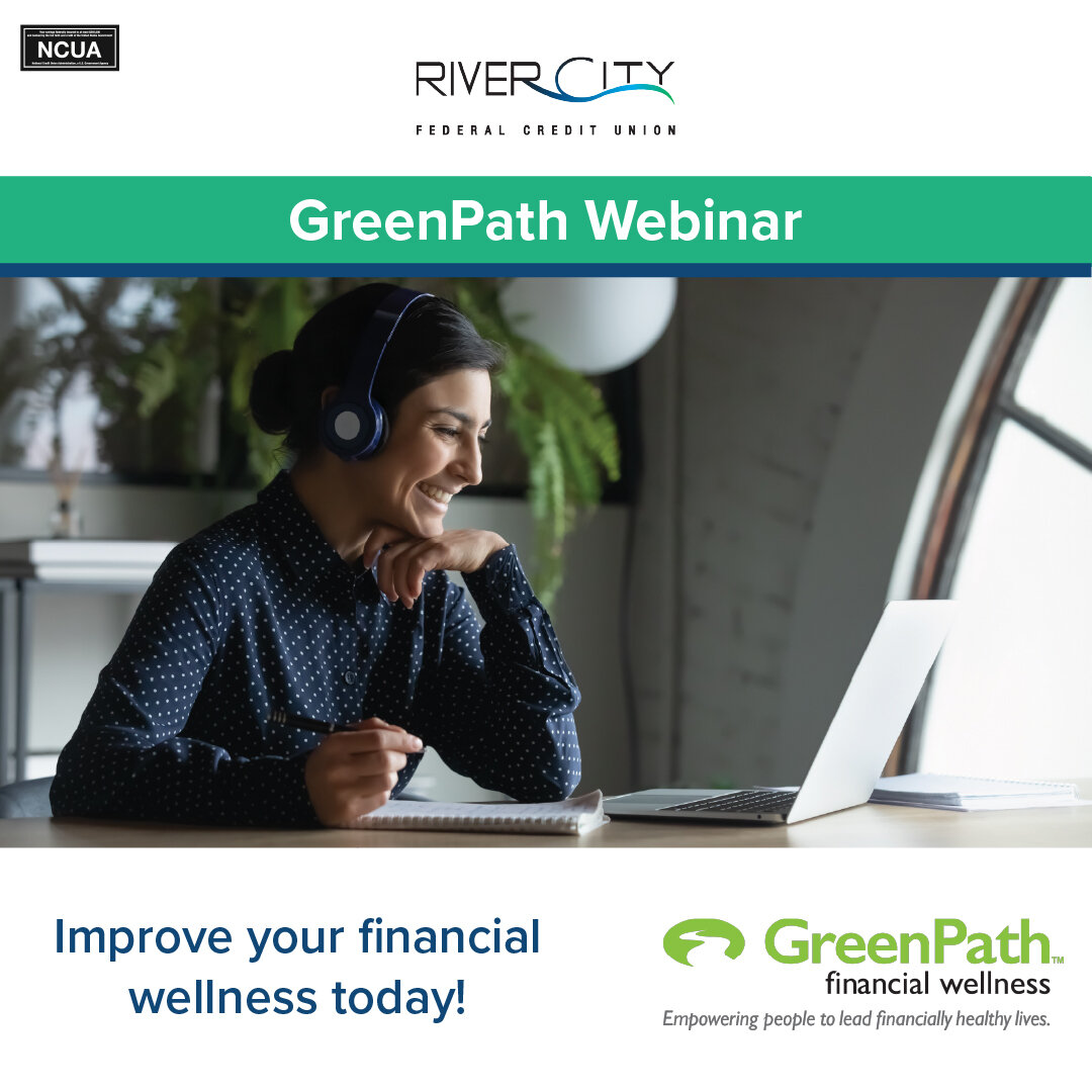 Register to attend a FREE webinar hosted by GreenPath where you will learn about your credit score, your credit report and how they work together. 

To register, visit: http://ow.ly/f7zh50O93I9

Reg&iacute;strate  a un seminario en l&iacute;nea impar