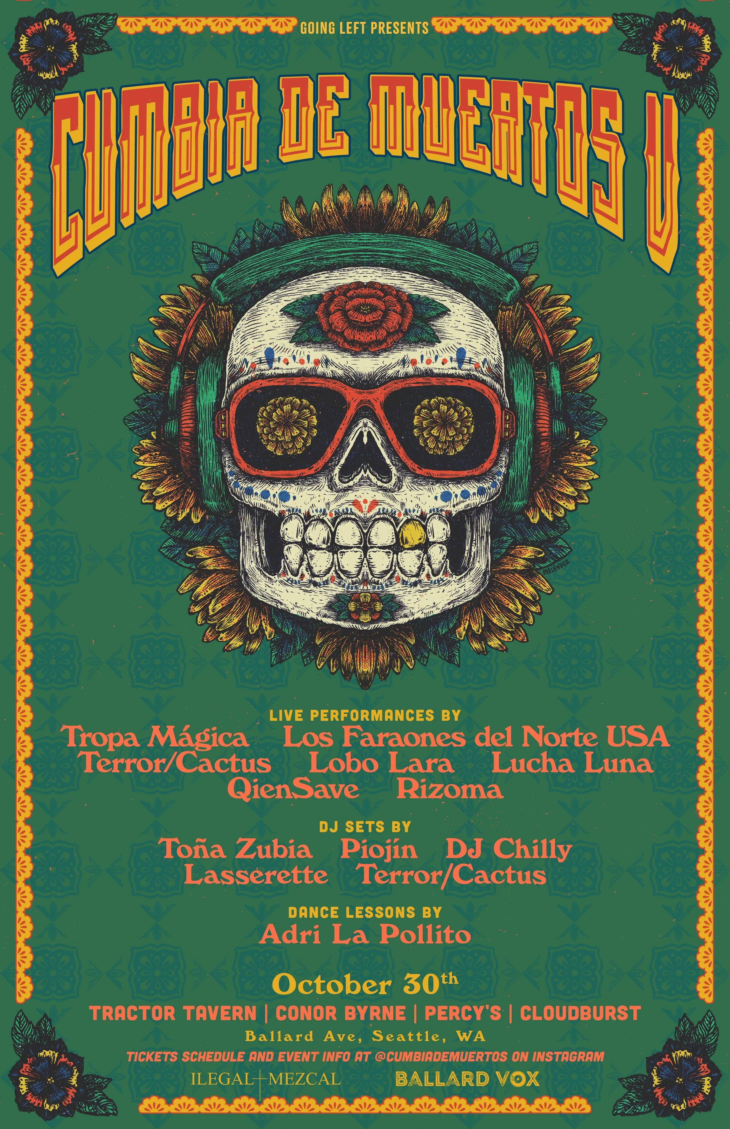 CUMBIA DE MUERTOS - SEATTLE, WA
