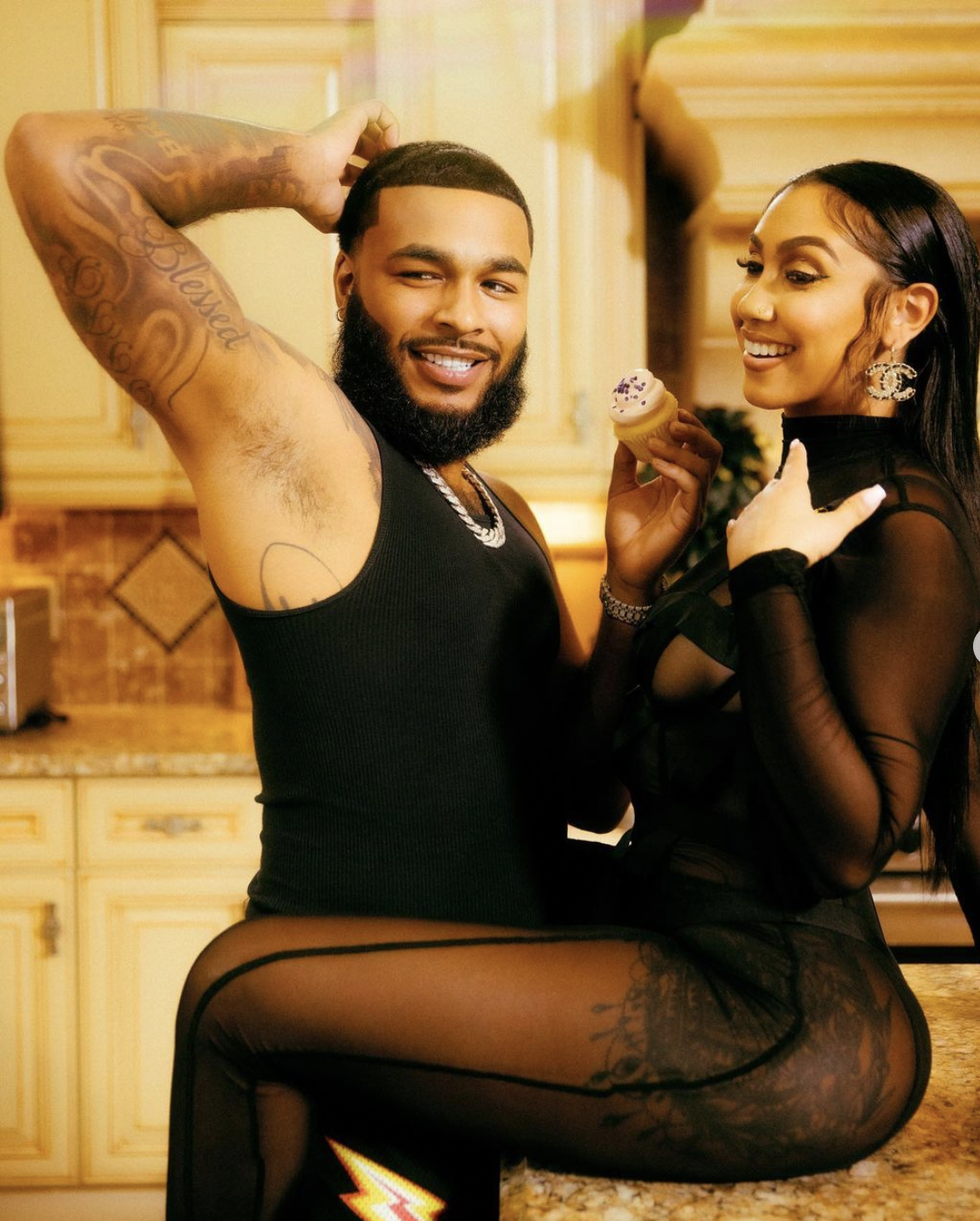 Queen Naija and Clarence White