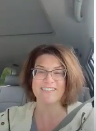 Walk through the door!