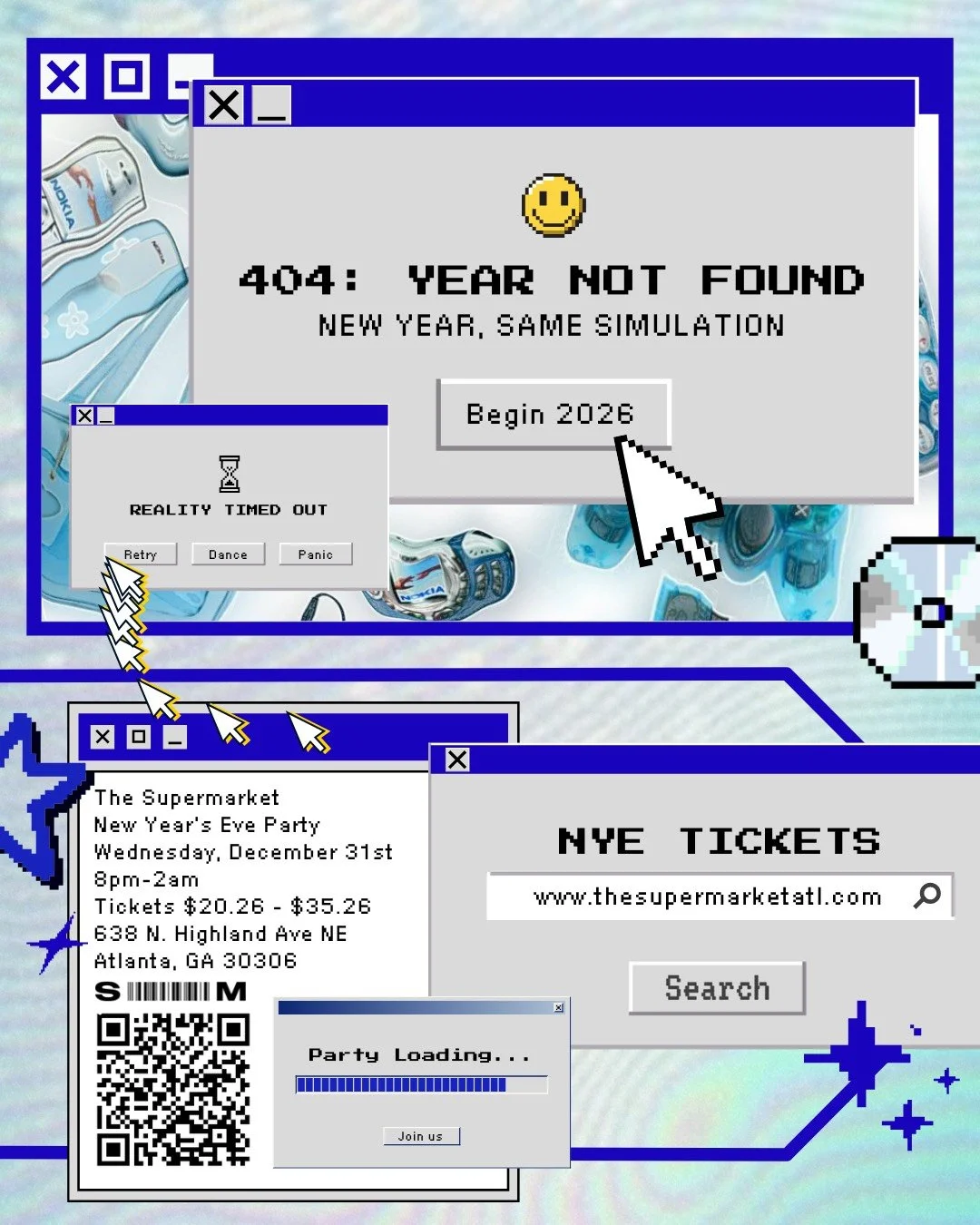 NYE Party @ The Supermarket