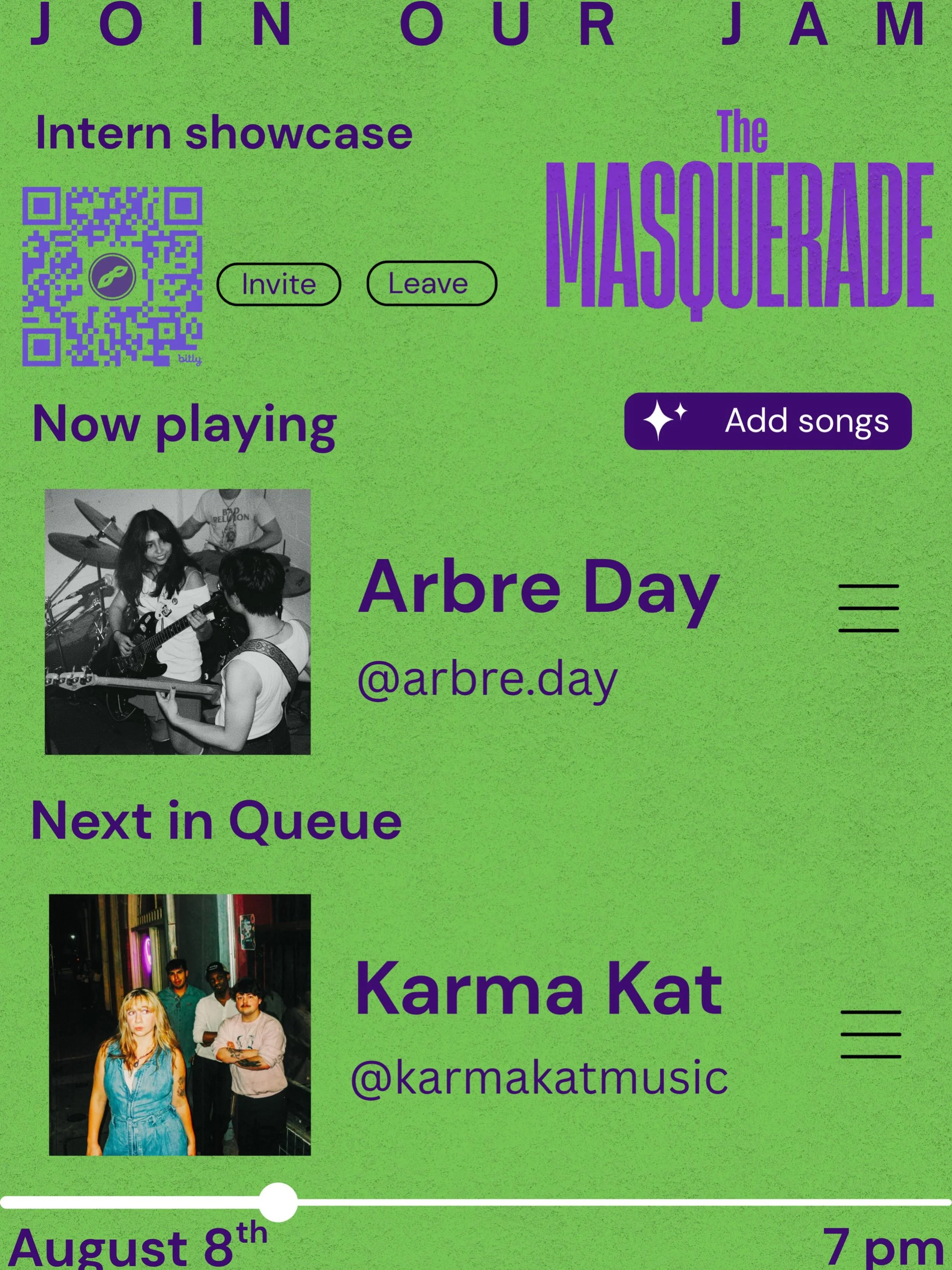 🚨NEW WMRE GIVEAWAY🚨! Win two tickets to see @darksoulsthug, @arbre.day, and @karmakatmusic at the Masquerade this Saturday! Great way to kick off a the school year! 

Must be leave a comment and be following @wmre.live and @masquerade_atl to be eli