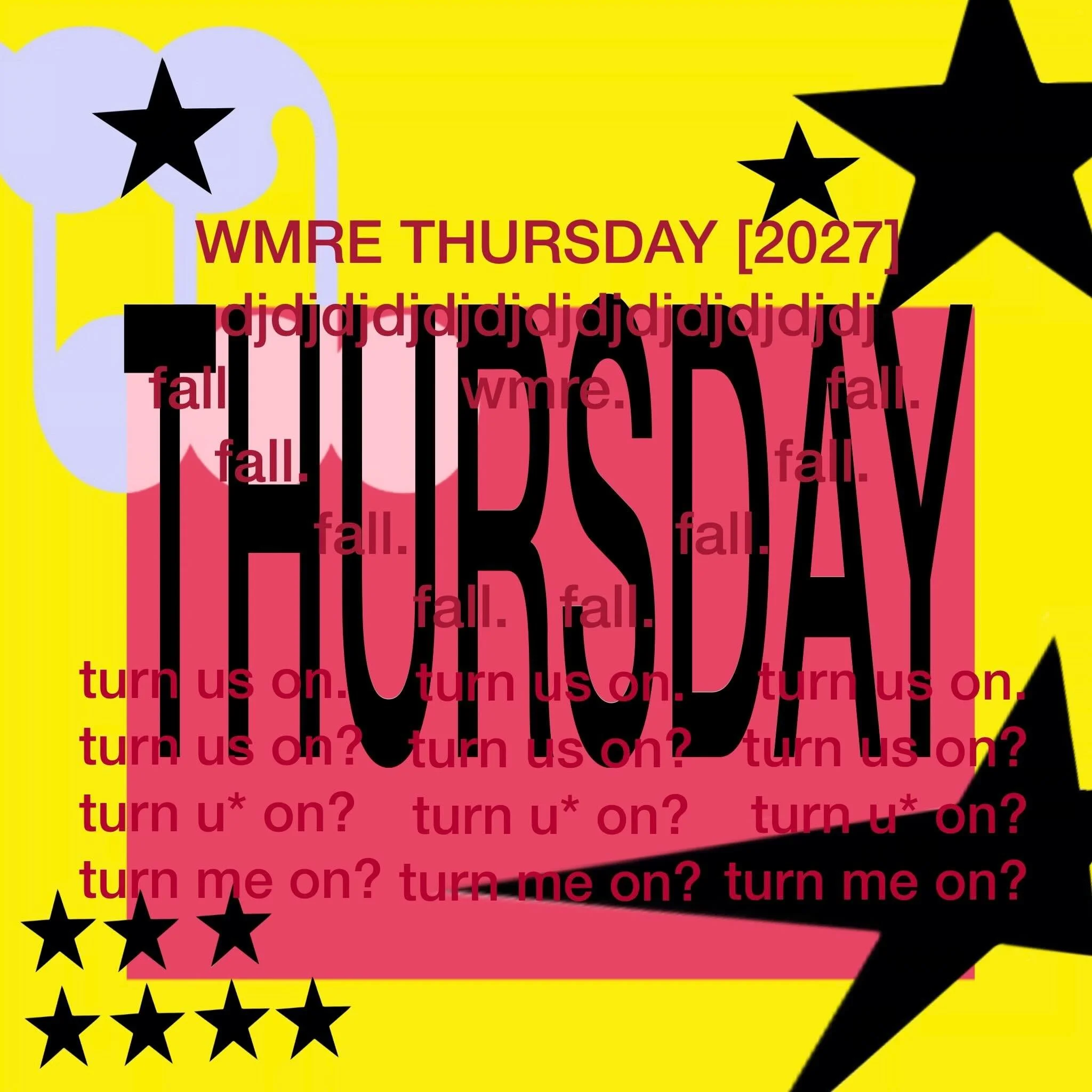 WELCOME THE THURSDAY DJS AND MAKE SURE TO LISTEN IN TO THEIR AWESOME SHOW