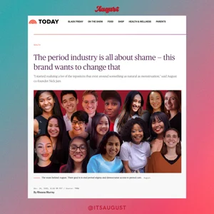 Nadya Okamoto, Founder of PERIOD, Author of PERIOD POWER, and co