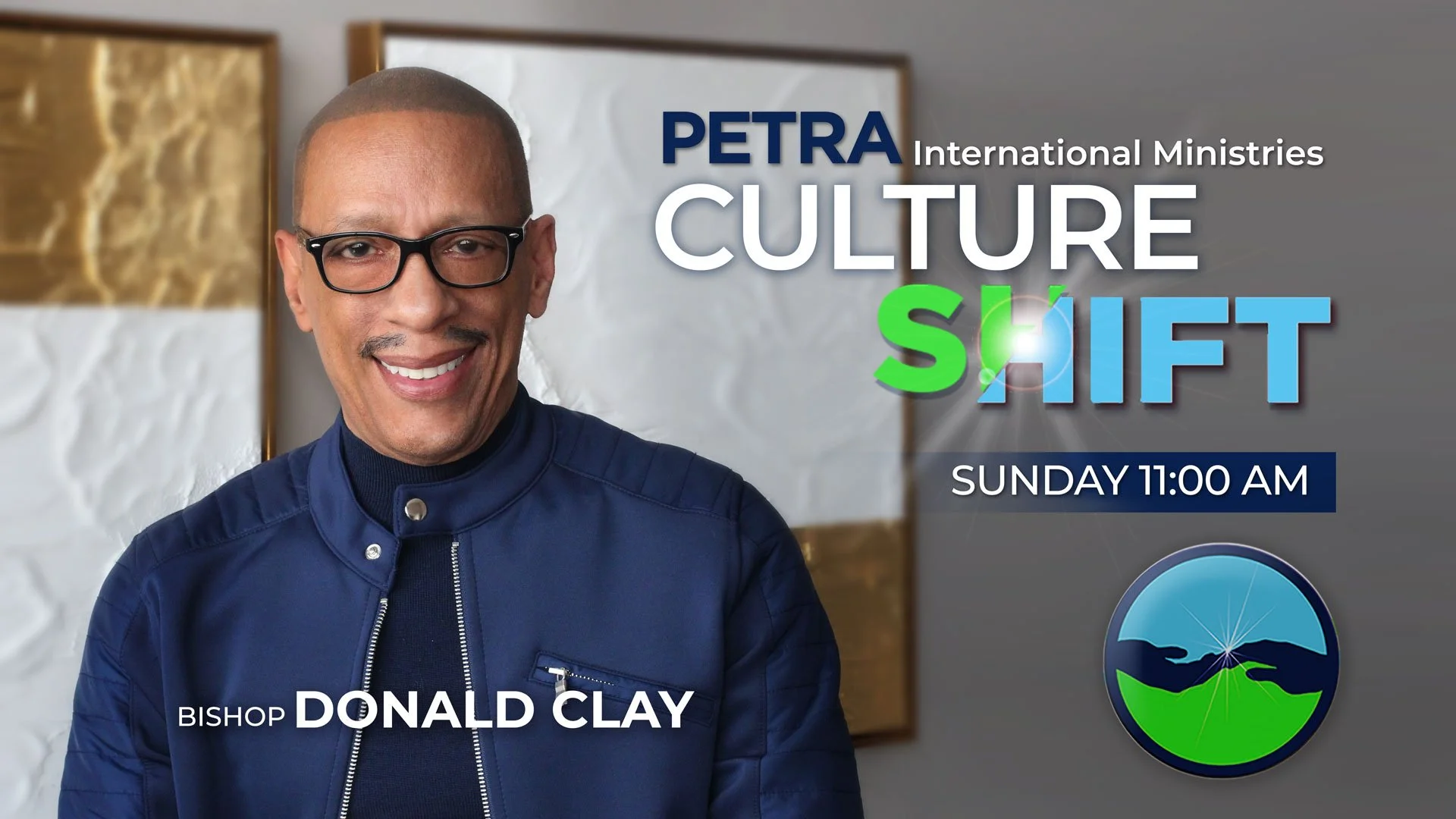 Image of Bishop Clay with link to Petra Live