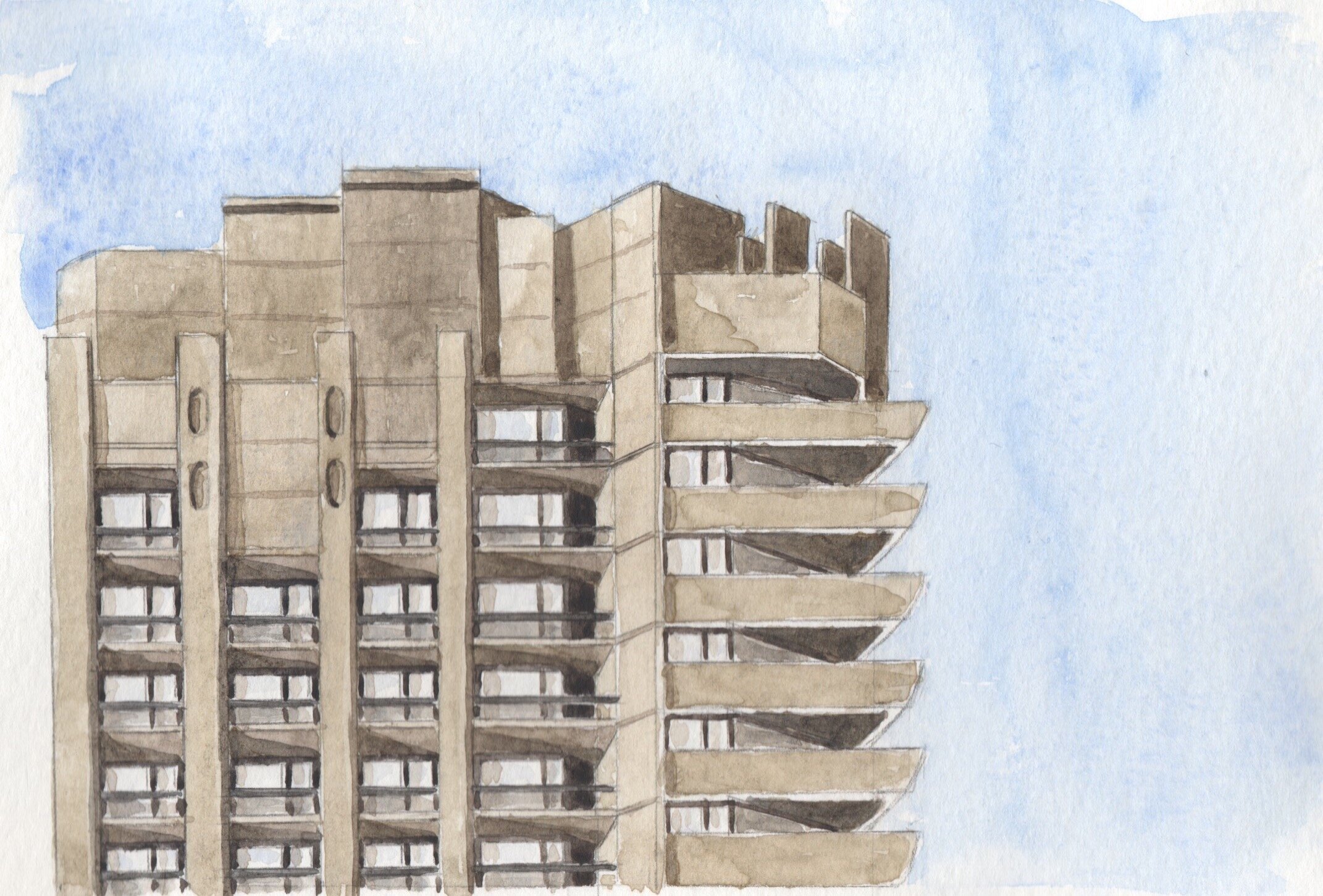 Barbican Tower, London