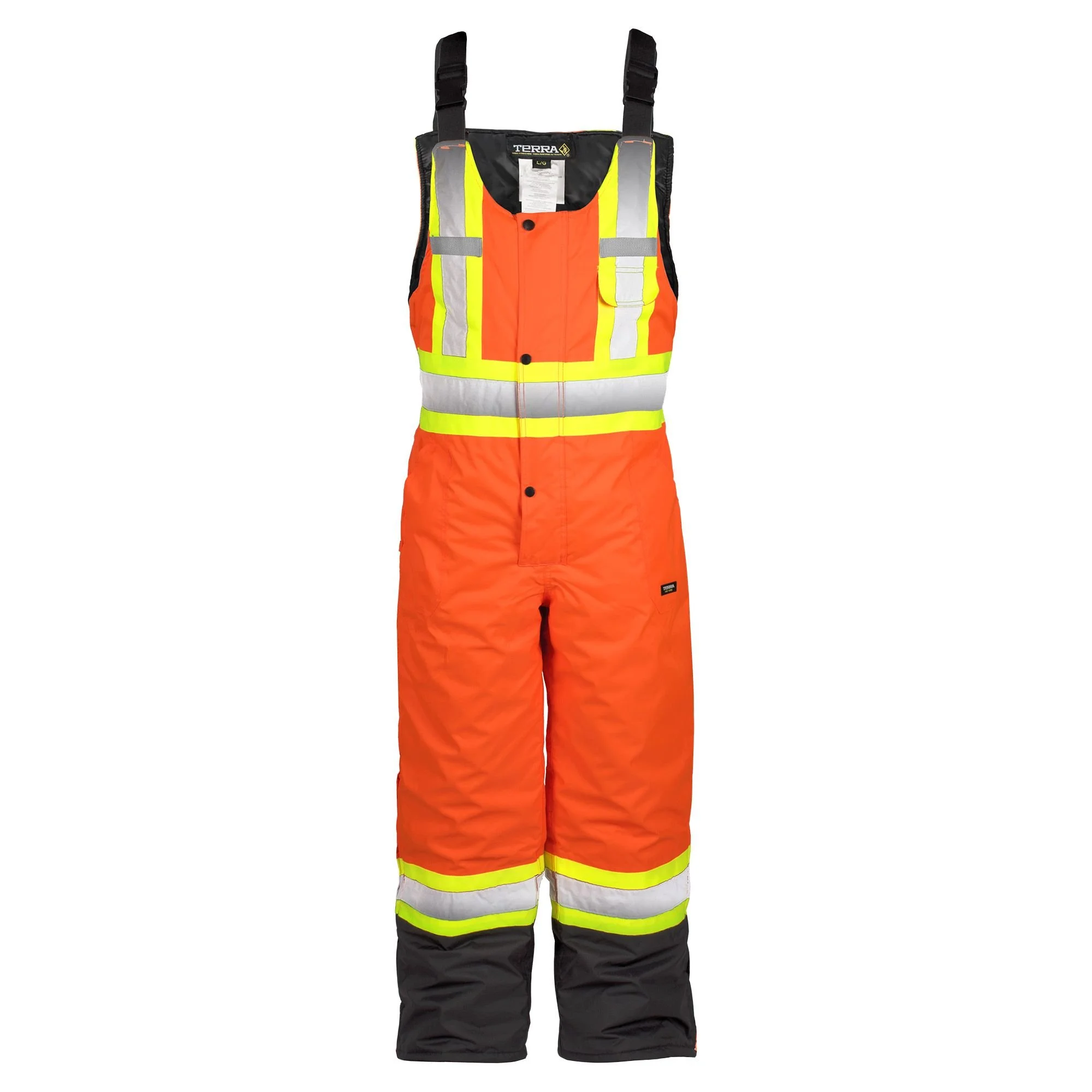 Hi-Vis Lined Bib Overall