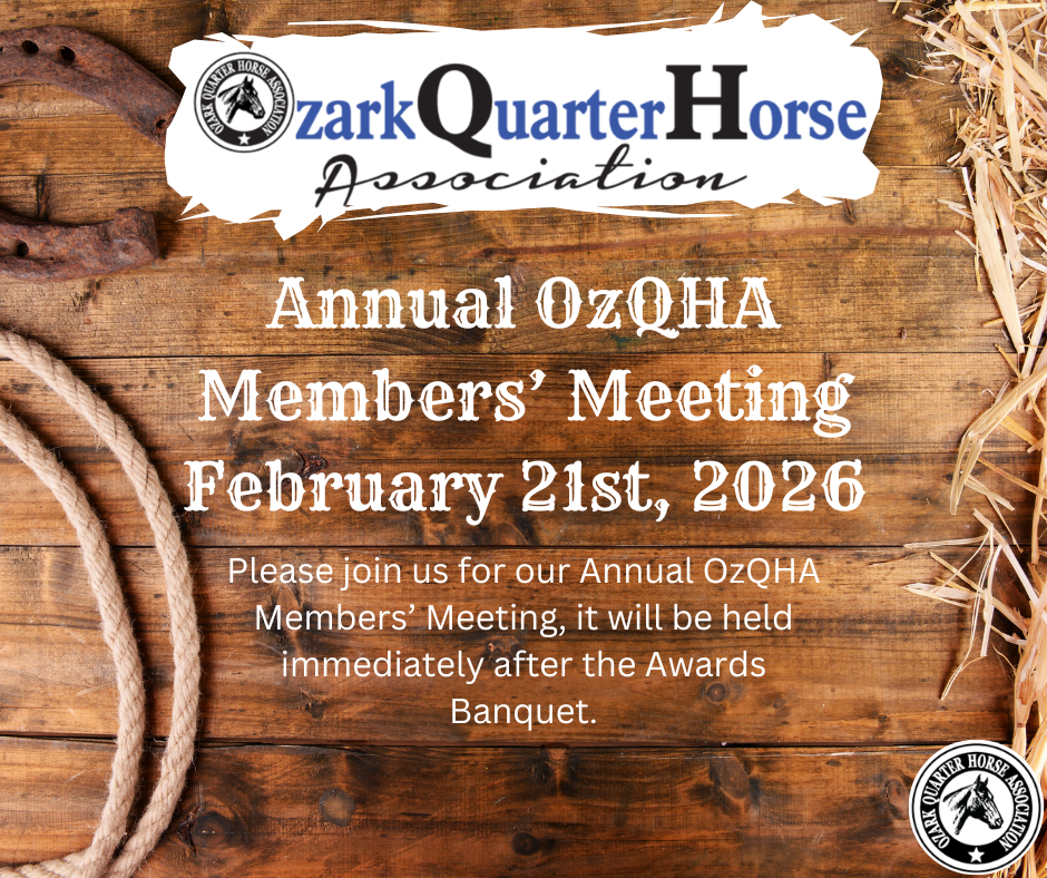 Annual OzQHA Members’ Meeting