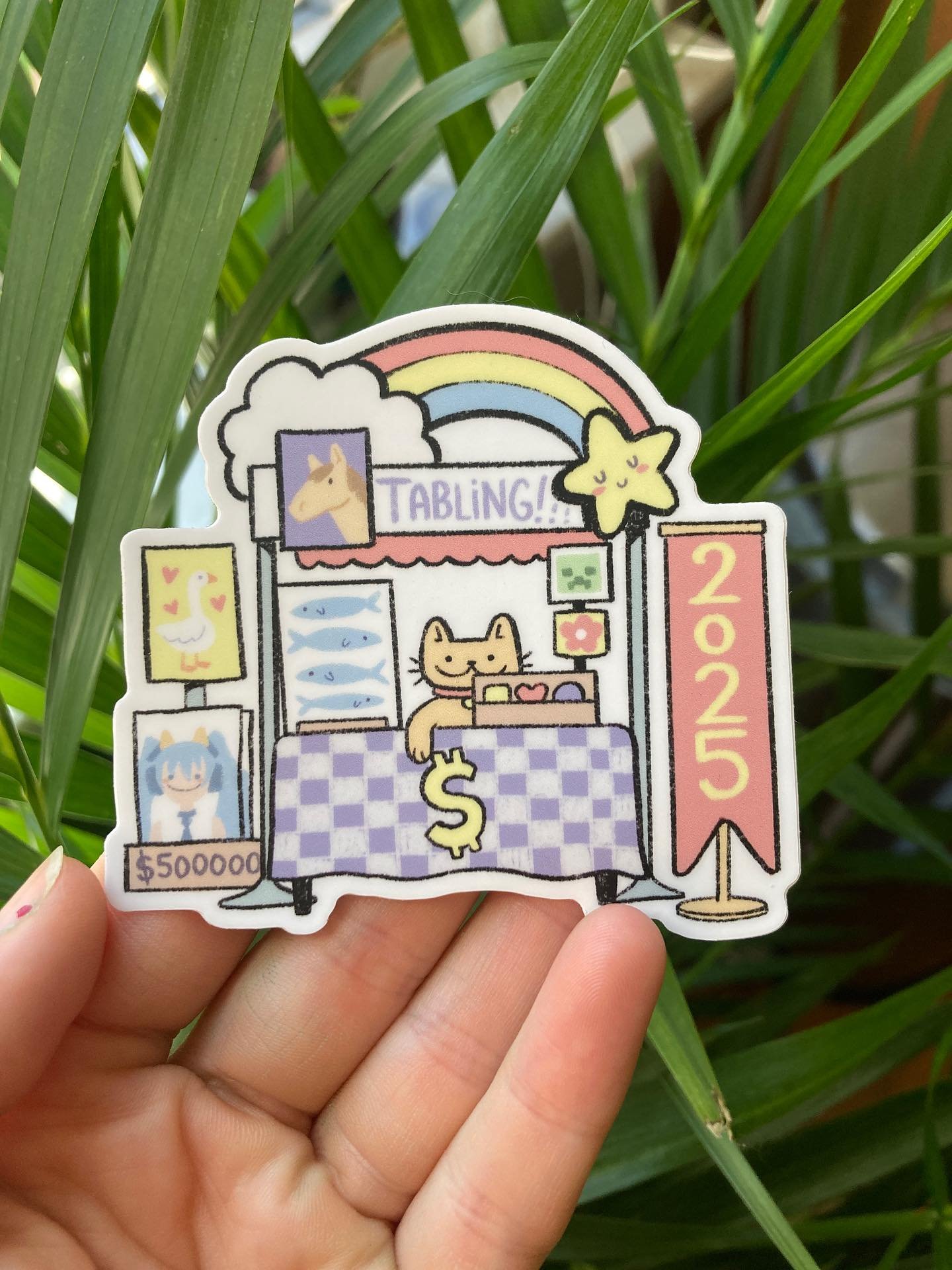 I designed a little sticker alongside my students this semester 🐈

#art #artistsofinstagram #illustration #drawing #stickerdesign #stickers