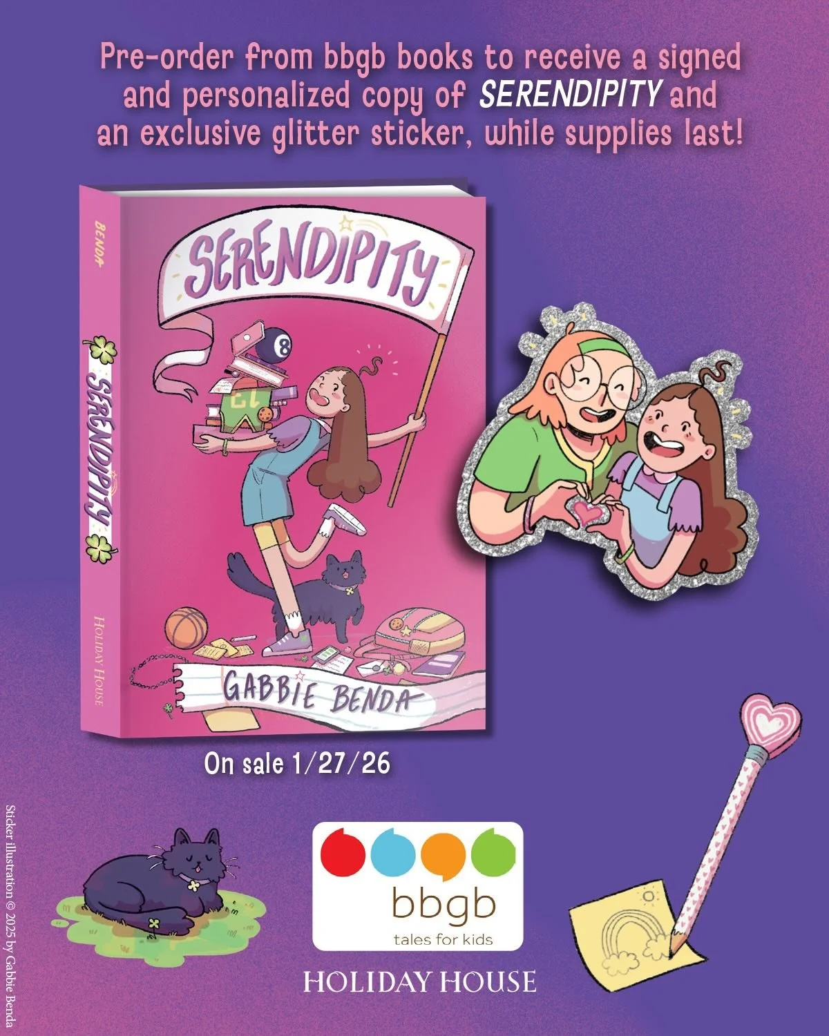 PREORDER GOODIES ARE HERE!!!!!

I&rsquo;m teaming up with my favorite local bookstore, @bbgbbooks! When you preorder Serendipity through bbgb&rsquo;s website (link in my bi0!) you&rsquo;ll get a SIGNED copy of the book from yours truly along with an 