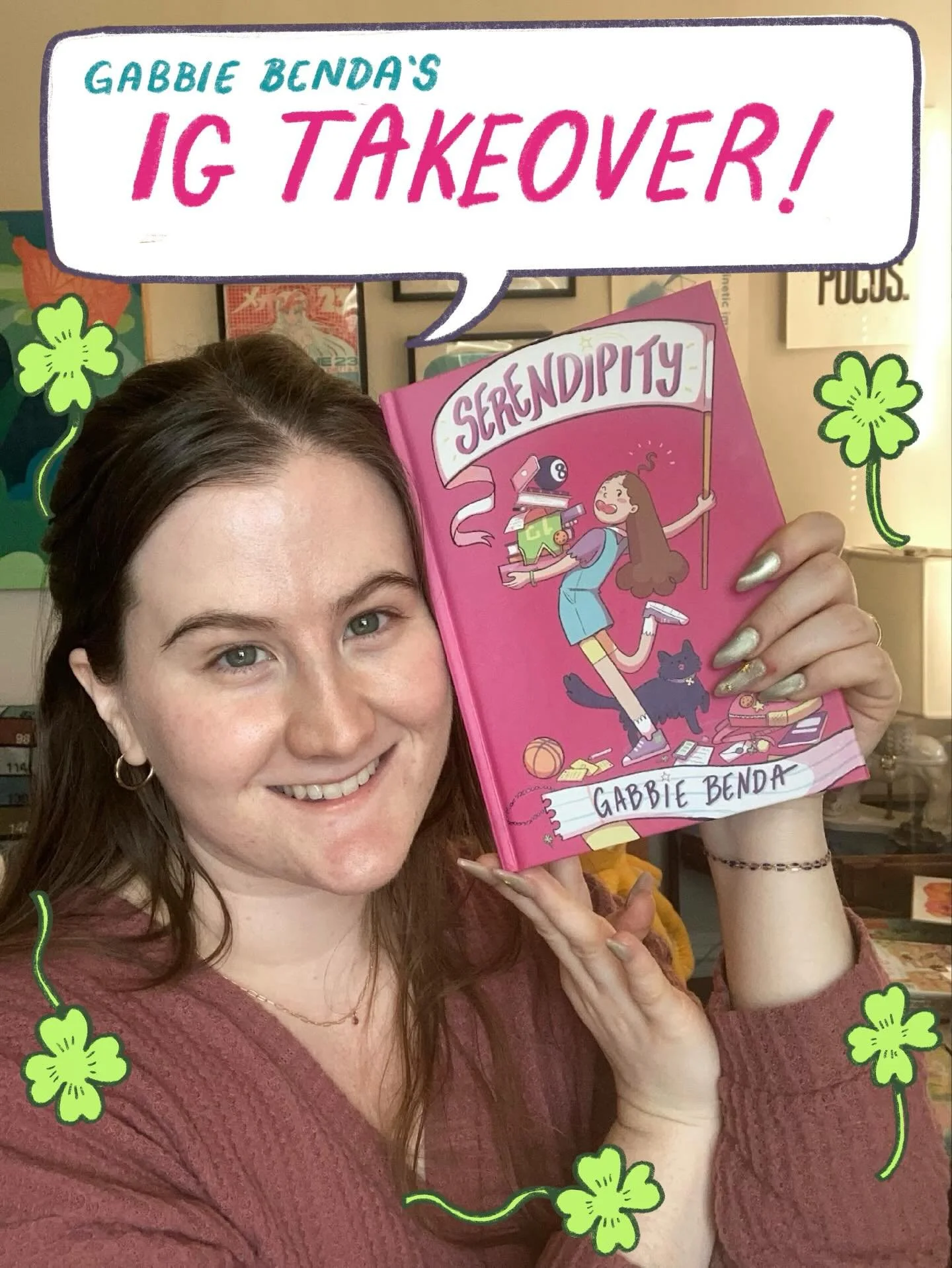 Hello! My name is Gabbie and I&rsquo;m so excited to be doing an ig takeover with @Holidayhouse today! I&rsquo;m going to be sharing a little bit about the process of making my new book, SERENDIPITY!

But first, a little bit about me!

Like I said, m