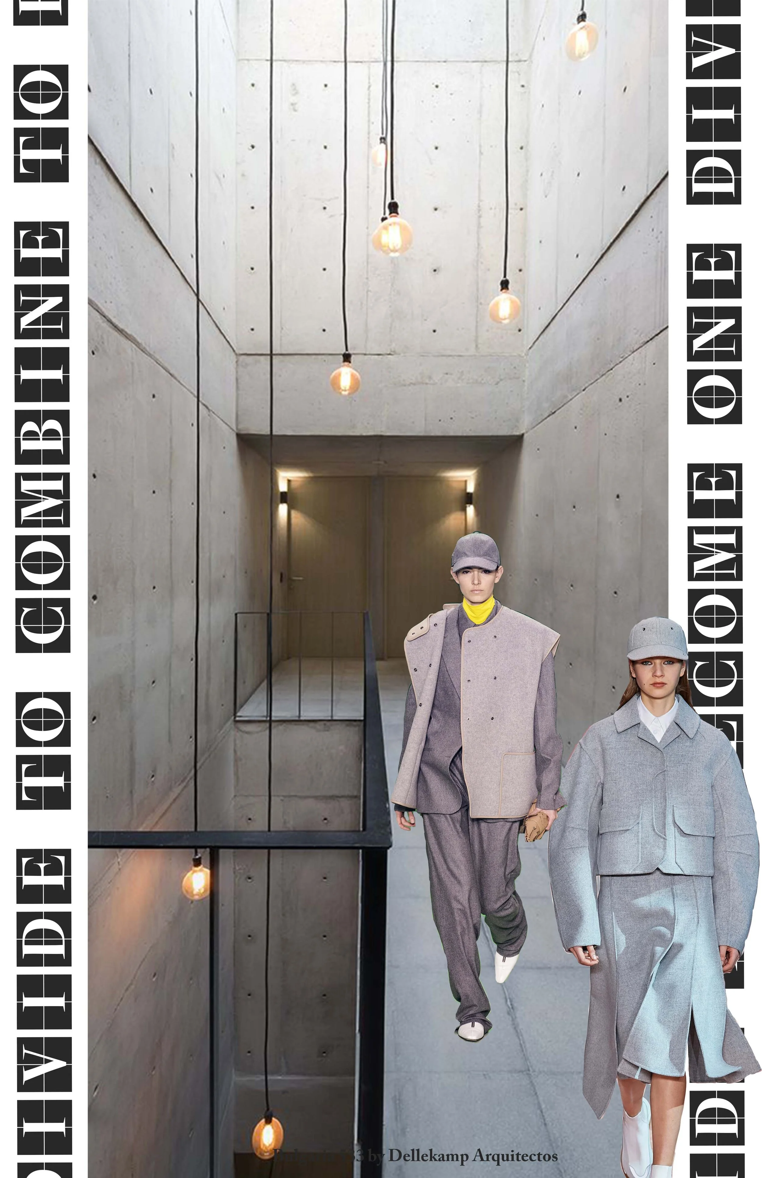 Fall Sportswear project inspired by architecture 