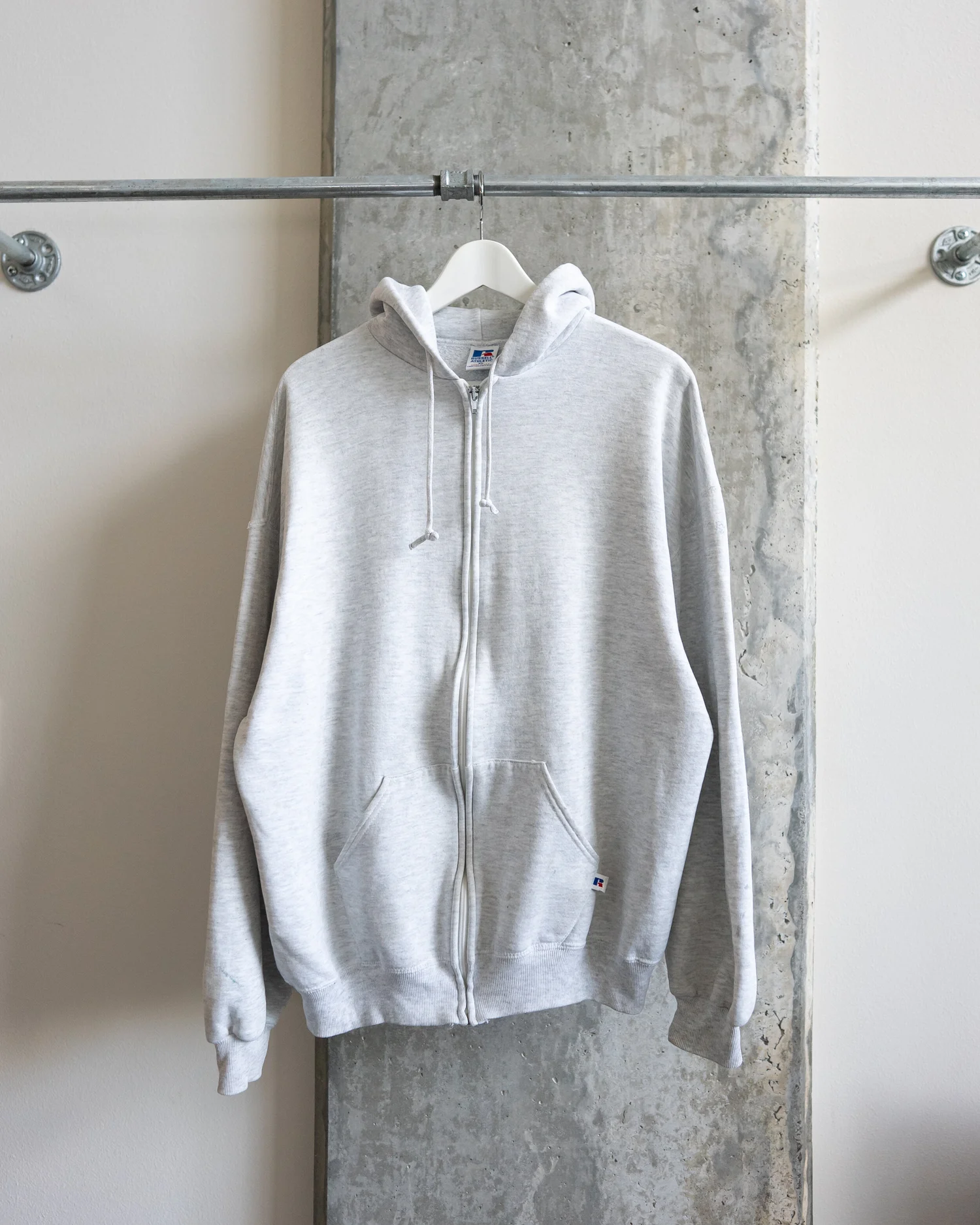 USA Made Russell Athletic Zip Up Hoodie - 1990s - XL — Thrift Row