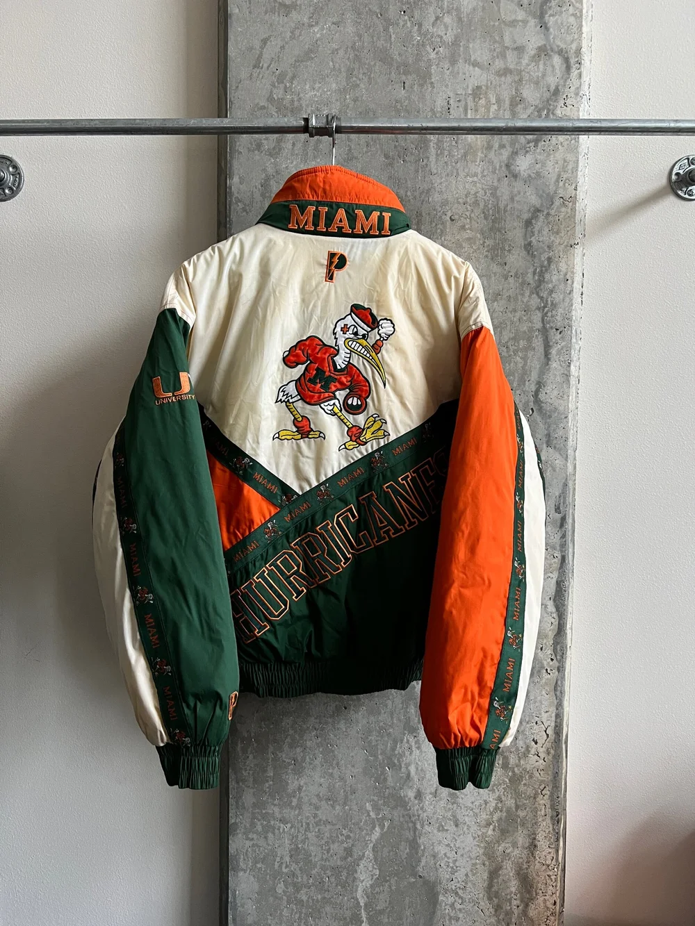 Vintage Pro Player Miami Hurricanes Jacket - 1990s - M