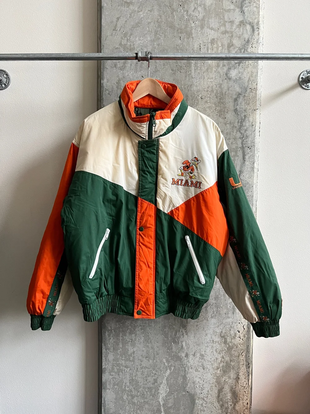 Vintage Pro Player Miami Hurricanes Jacket - 1990s - M