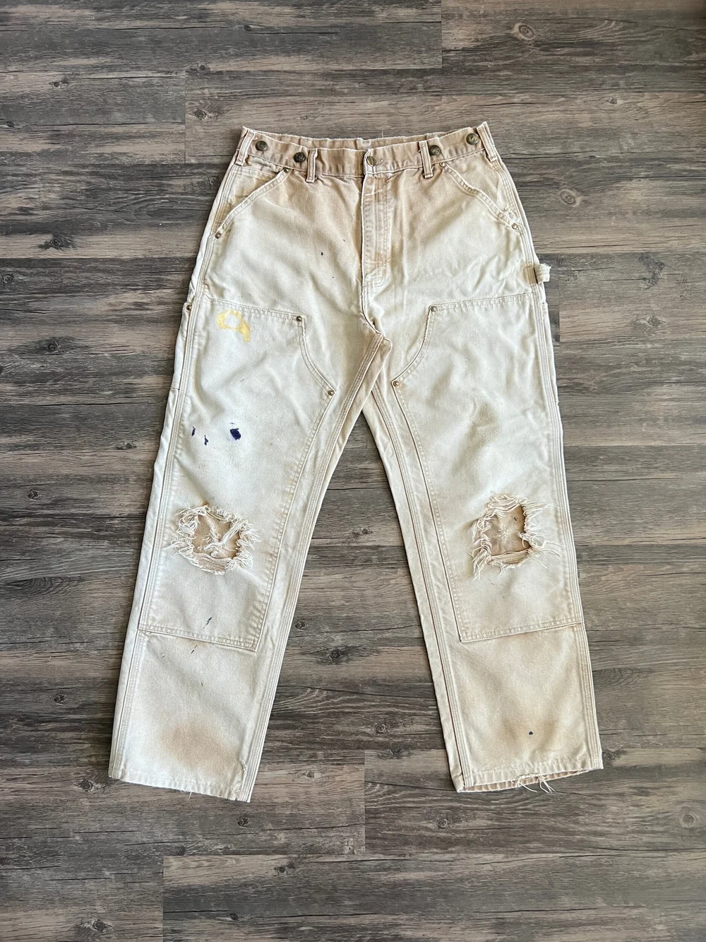USA Made Carhartt Carpenter Pants - 1990s - 34x32 — Thrift Row
