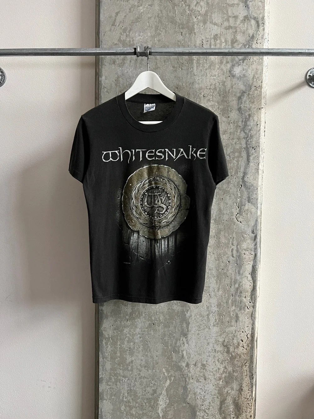 1988 Single Stitch Whitesnake Vintage Band Tee - S — Thrift Row