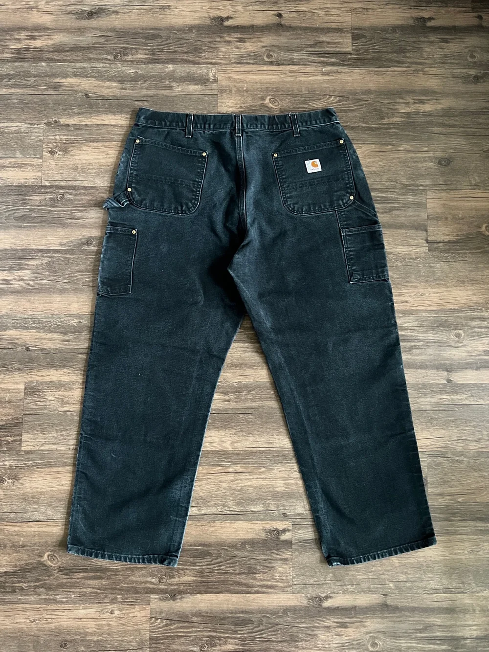 Carhartt double knee USA製 Slim Tapered Rugged Flex Duck Double-Front Dungaree | L30