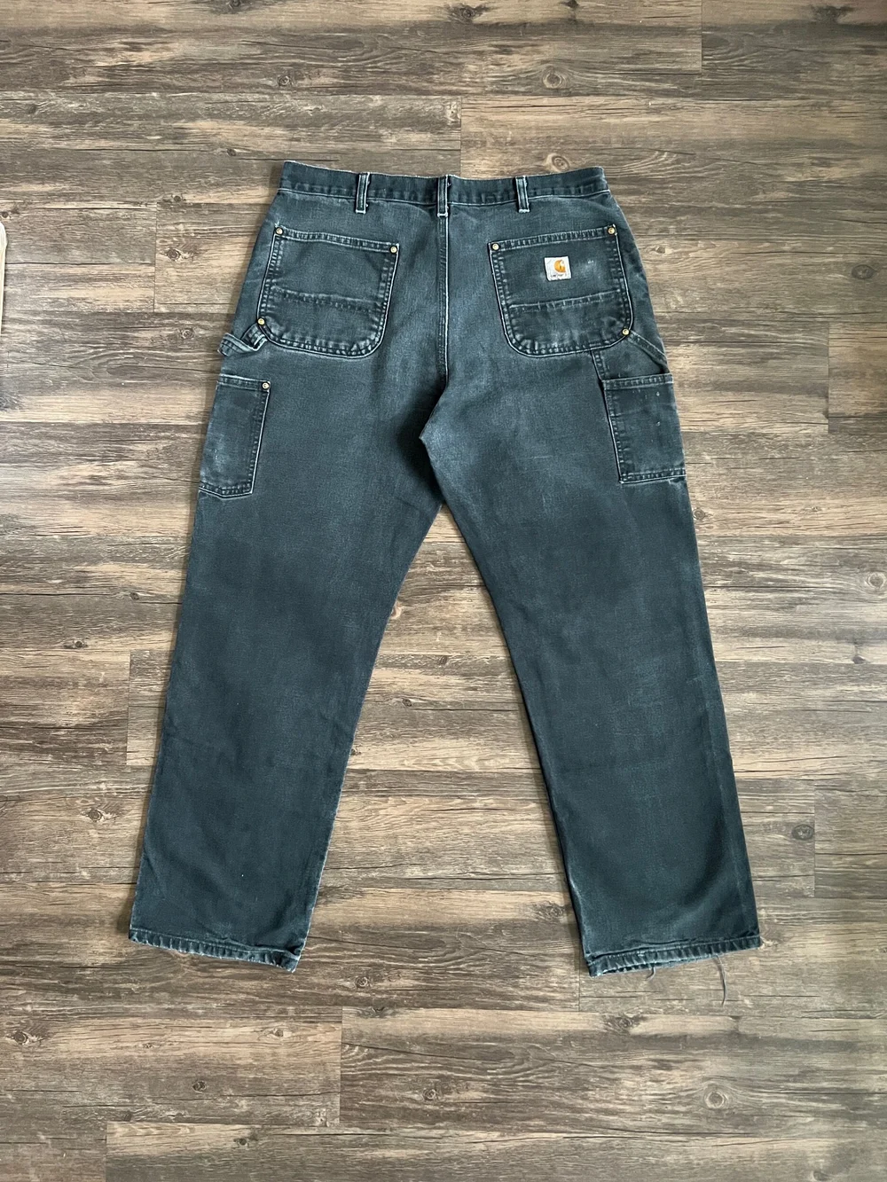 パンツ 80s Carhartt double knee work pants Carhartt WIP Double Knee Pant Denison Twill in Zeus