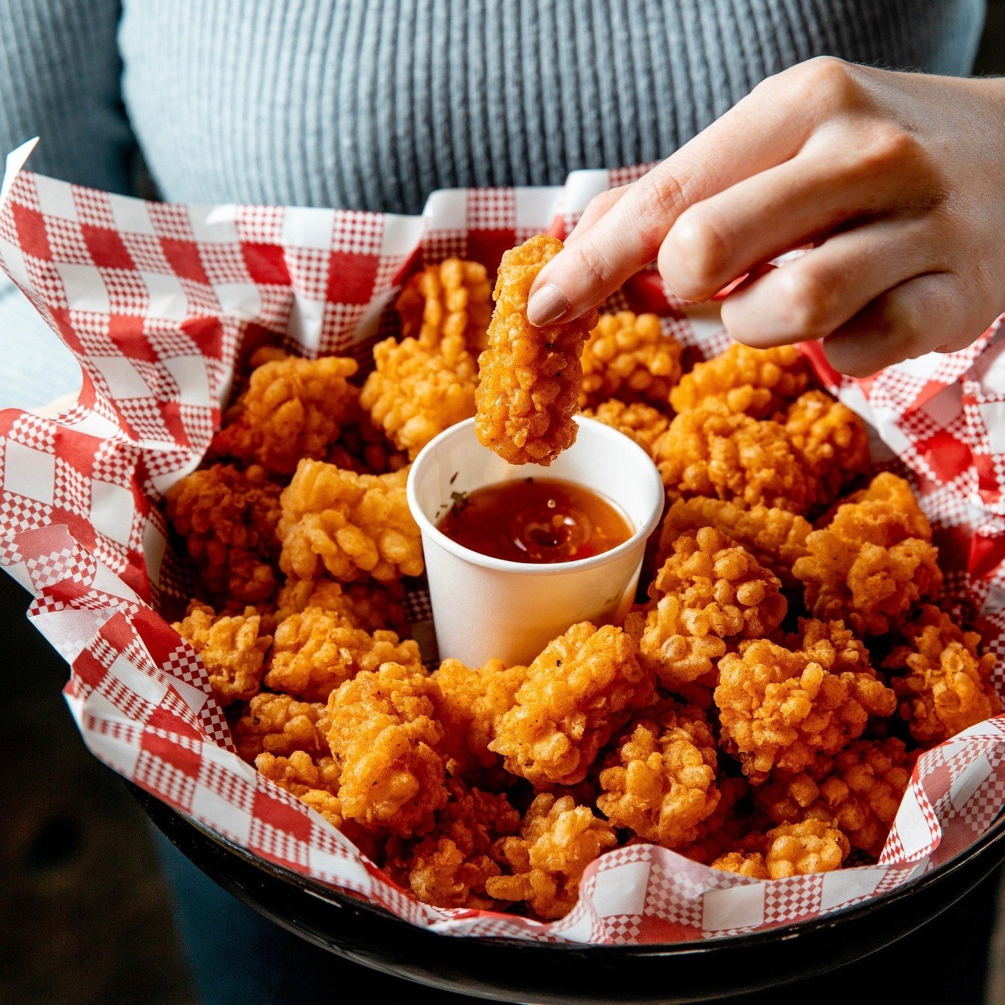 Fridays are for sharing platters and stories. Dive into our Lightly Dusted Szechuan Salt &amp; Pepper Squid and let the good times roll! 🦑