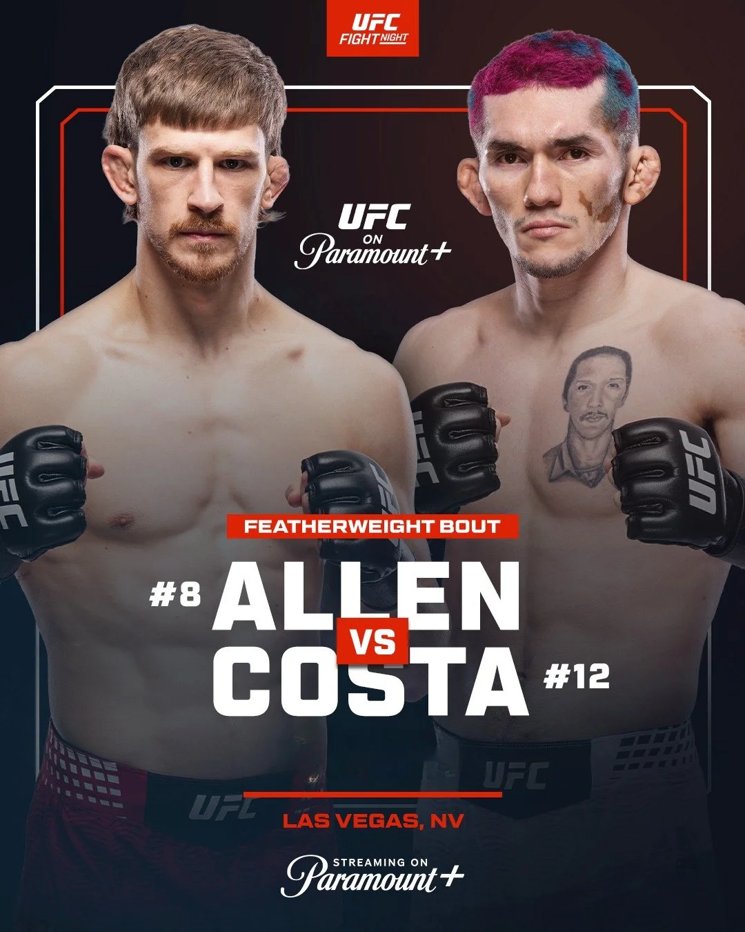 Allen vs Costa, live on screen this Sunday from 10AM.⁠
Start the day at Burwood Hotel with UFC and a proper Sunday setup.