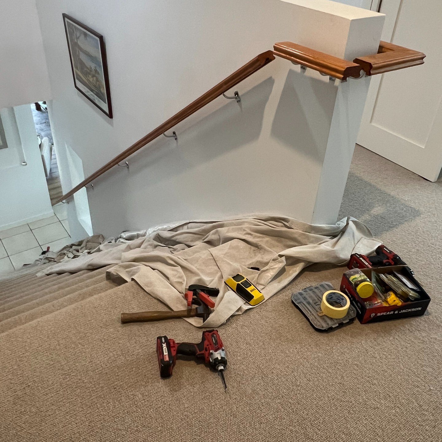 New hand rails. AFTER 
#handrails &nbsp;#goldcoasthandyman #handymangoldcoast