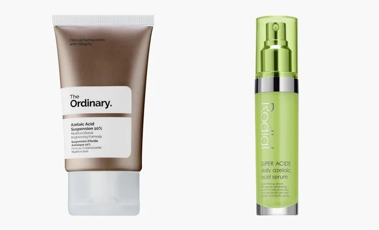 Azelaic Acid Suspension 10%, The Ordinary, $8; Super Acids Daily Azelaic Acid Serum, Rodial, 3934 р